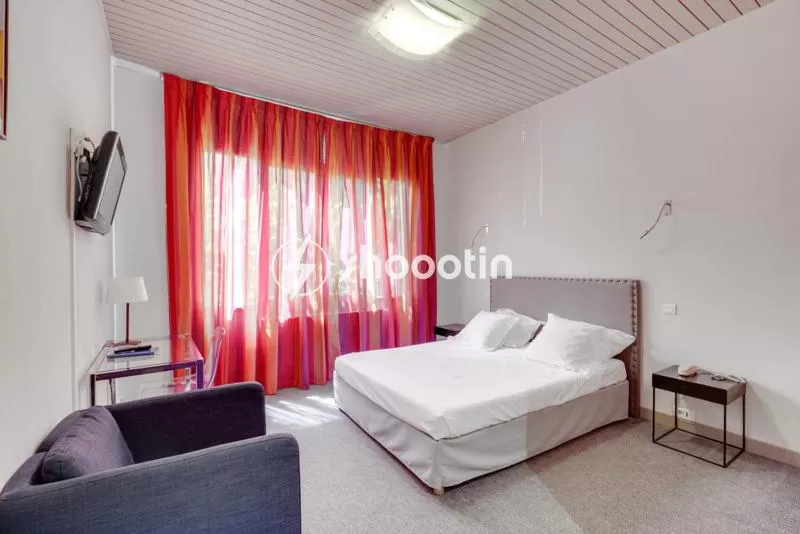 Bed in Hotel d'Angleterre