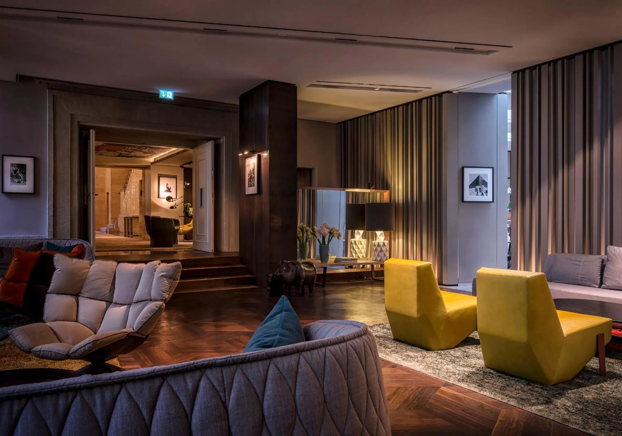 Lobby or reception in Das Stue