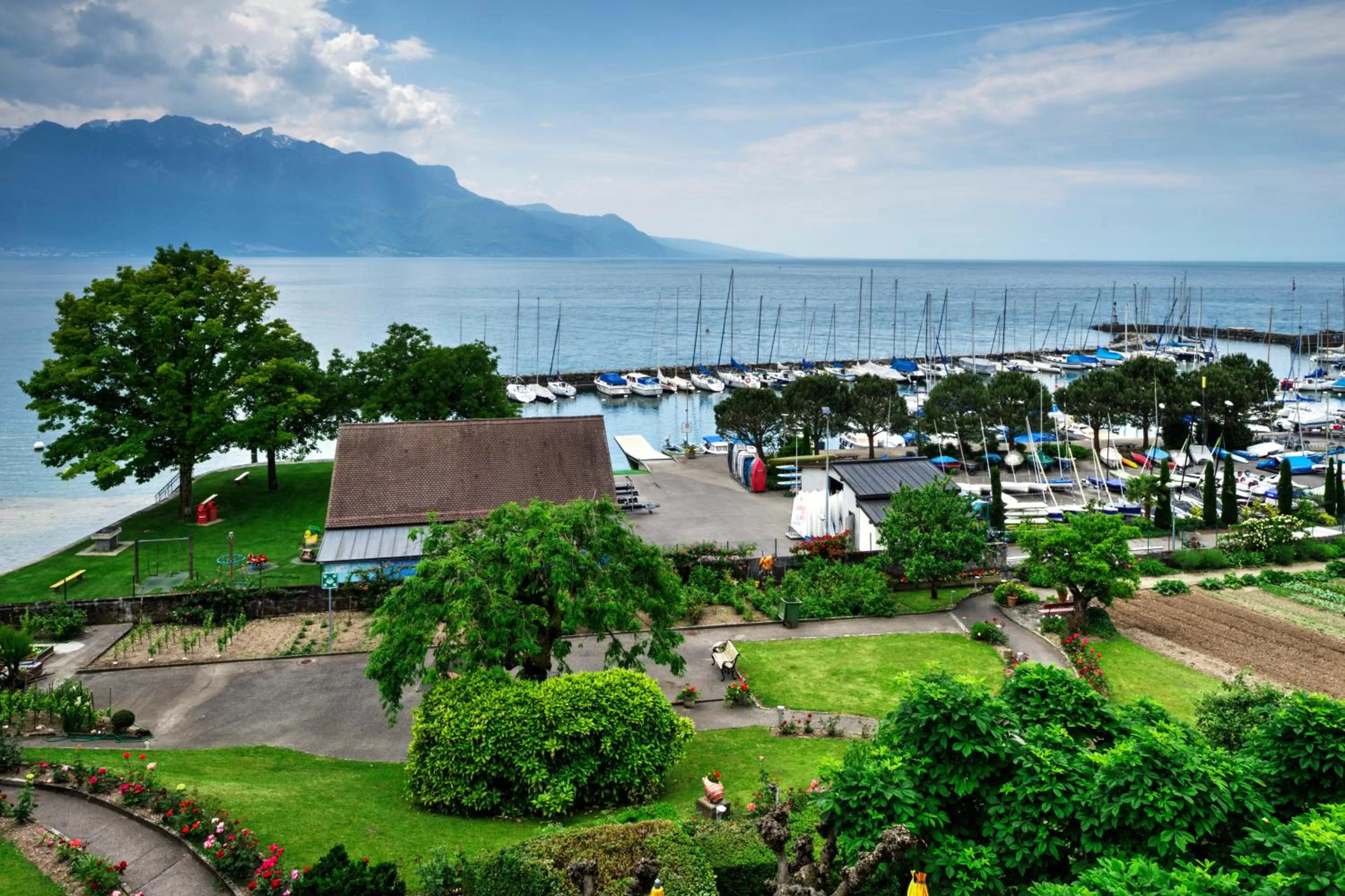 Bird's eye view in Hôtel Bon Rivage