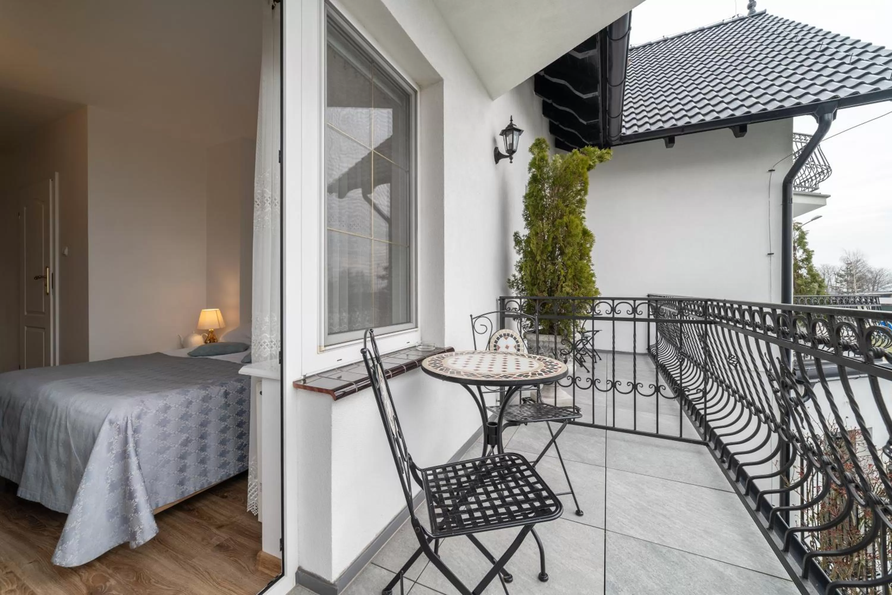 Balcony/Terrace in Pensjonat & Restauracja Admirał