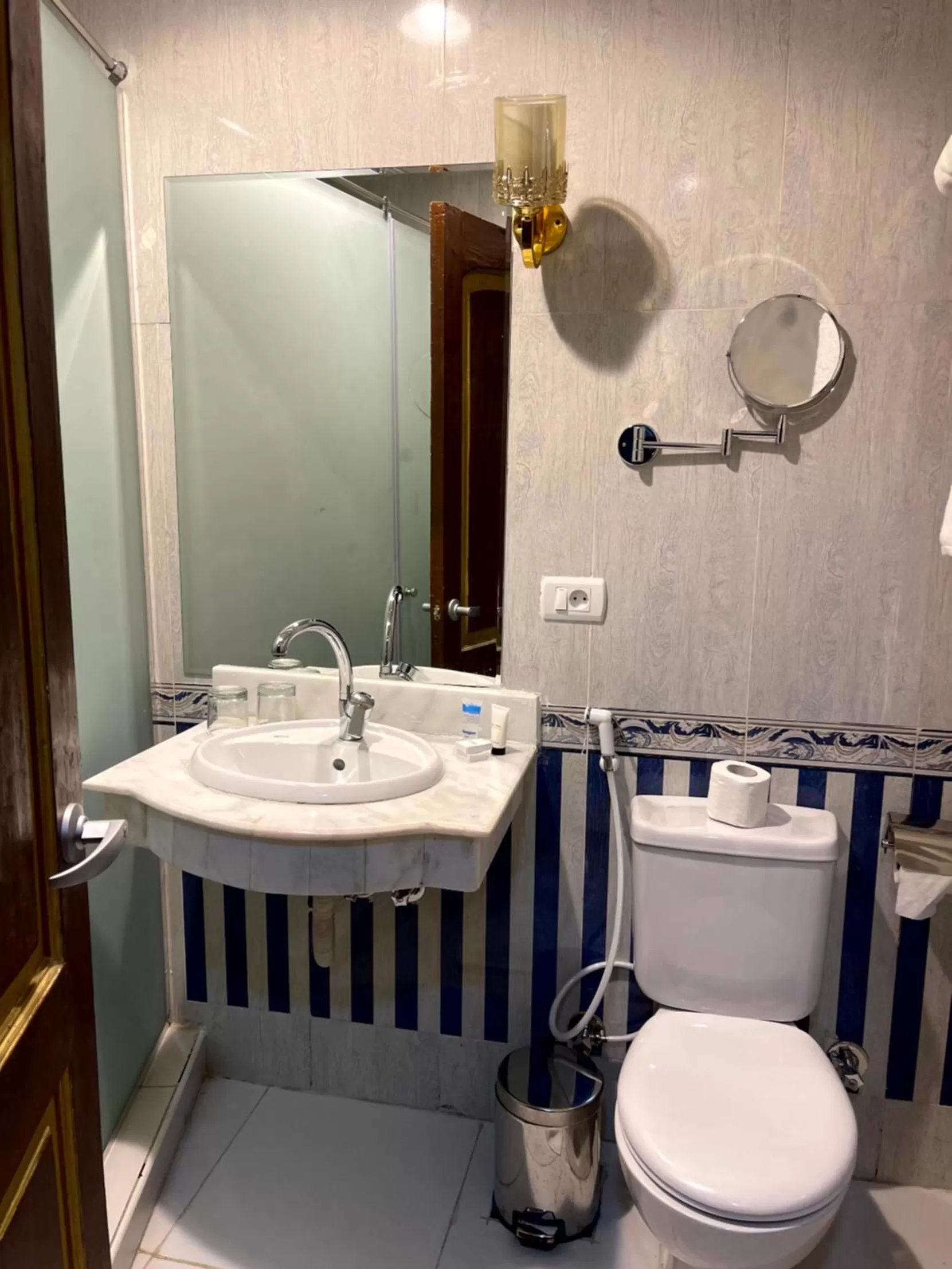 Toilet in Cosmopolitan hotel