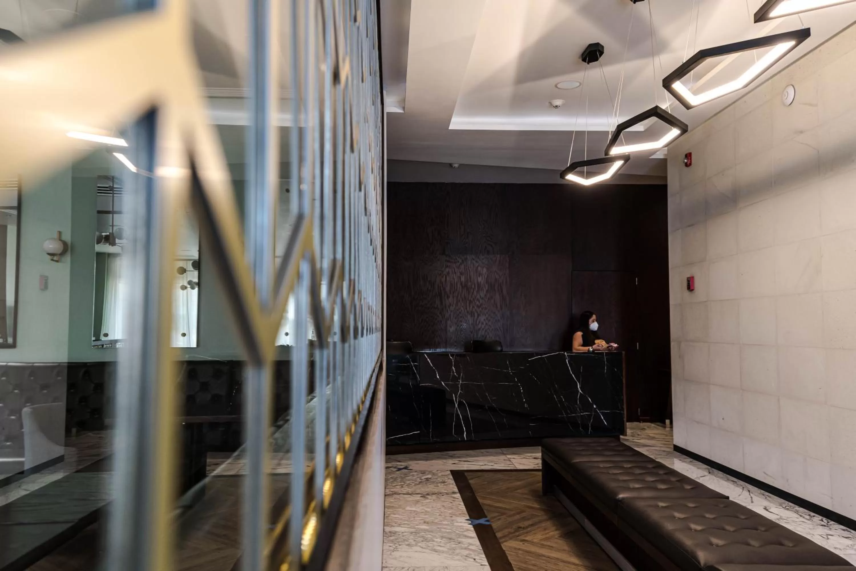 Lobby or reception in Casa Basalto