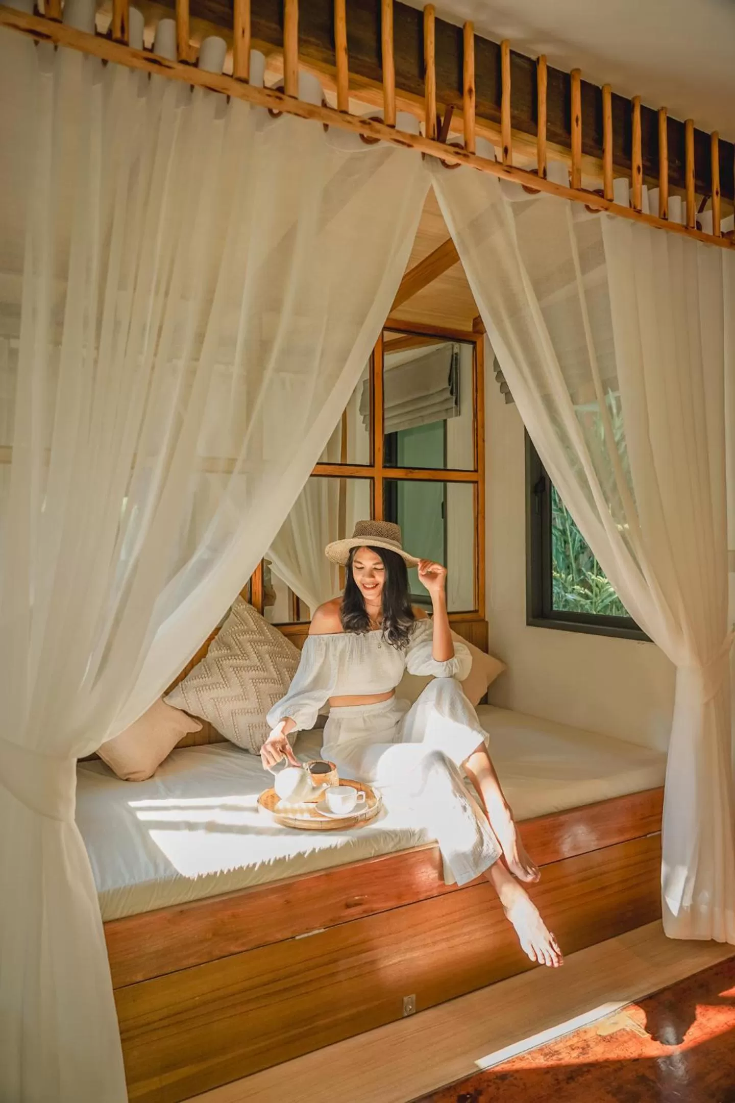 Seating area, Bed in The Spa Koh Chang Resort