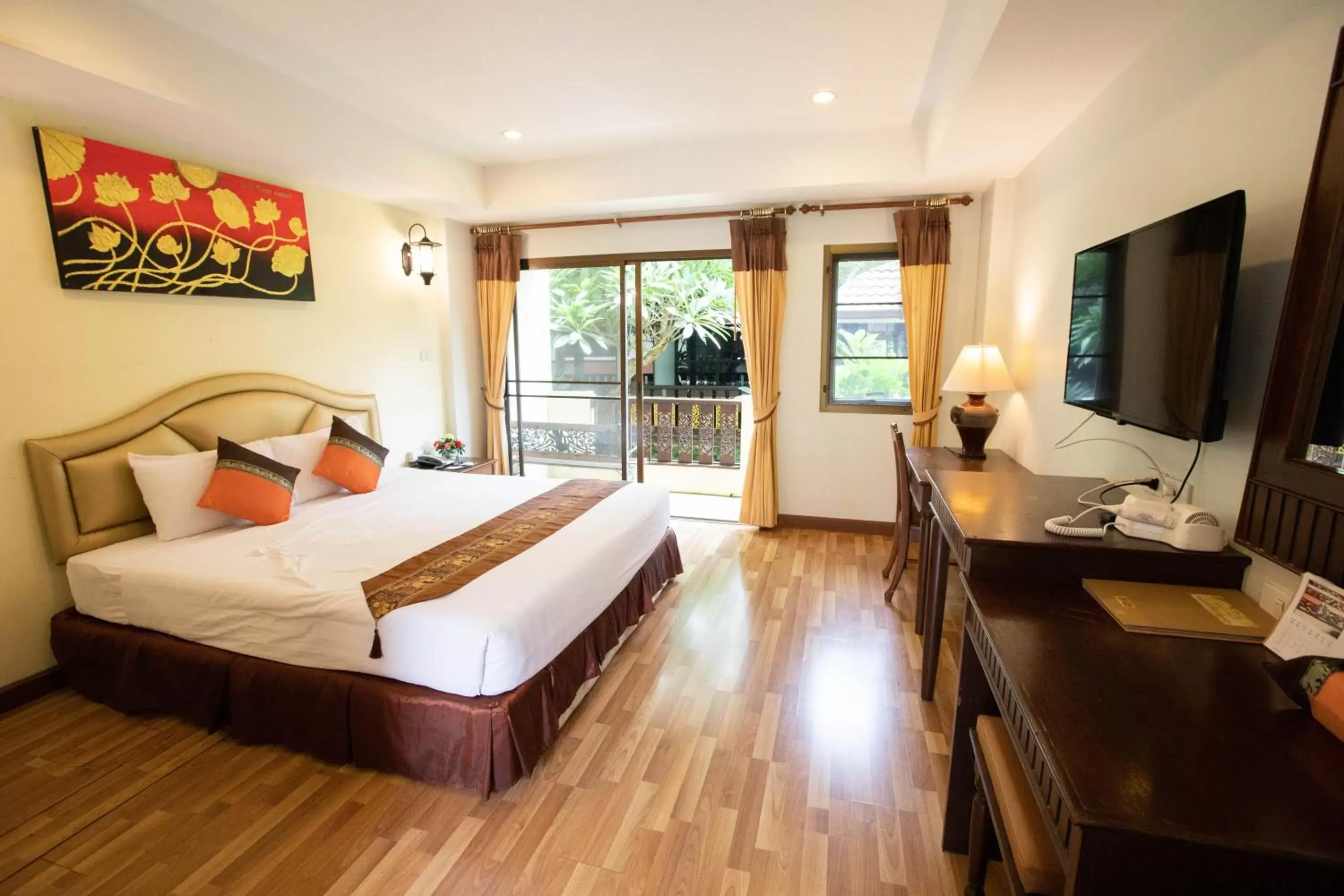 Deluxe Double Room in Luckswan Resort Chiang Rai - SHA Extra Plus Deluxe Double Room in Luckswan Resort Chiang Rai - SHA Extra Plus