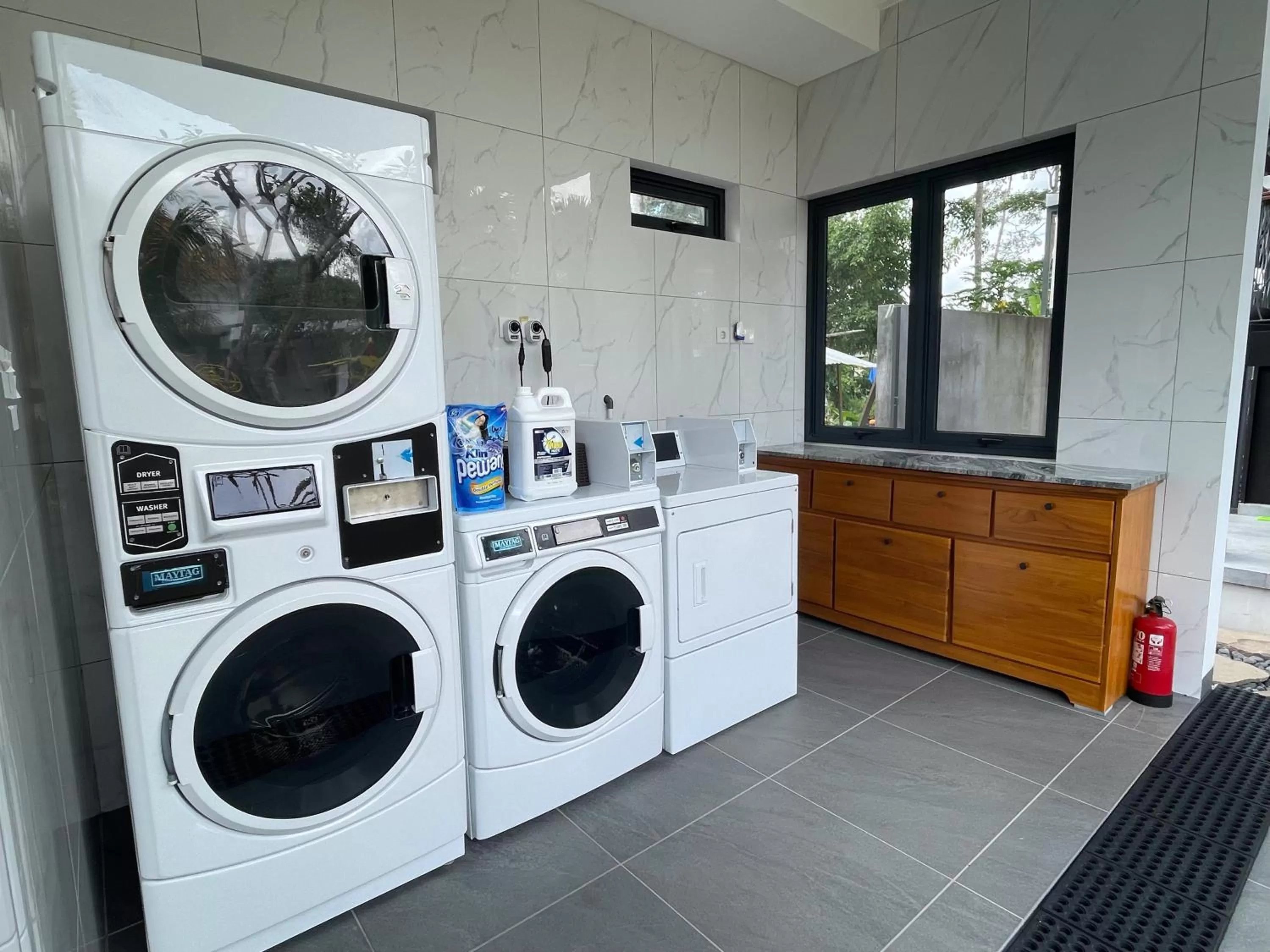 laundry, Kitchen/Kitchenette in The Valerian Villa Ubud