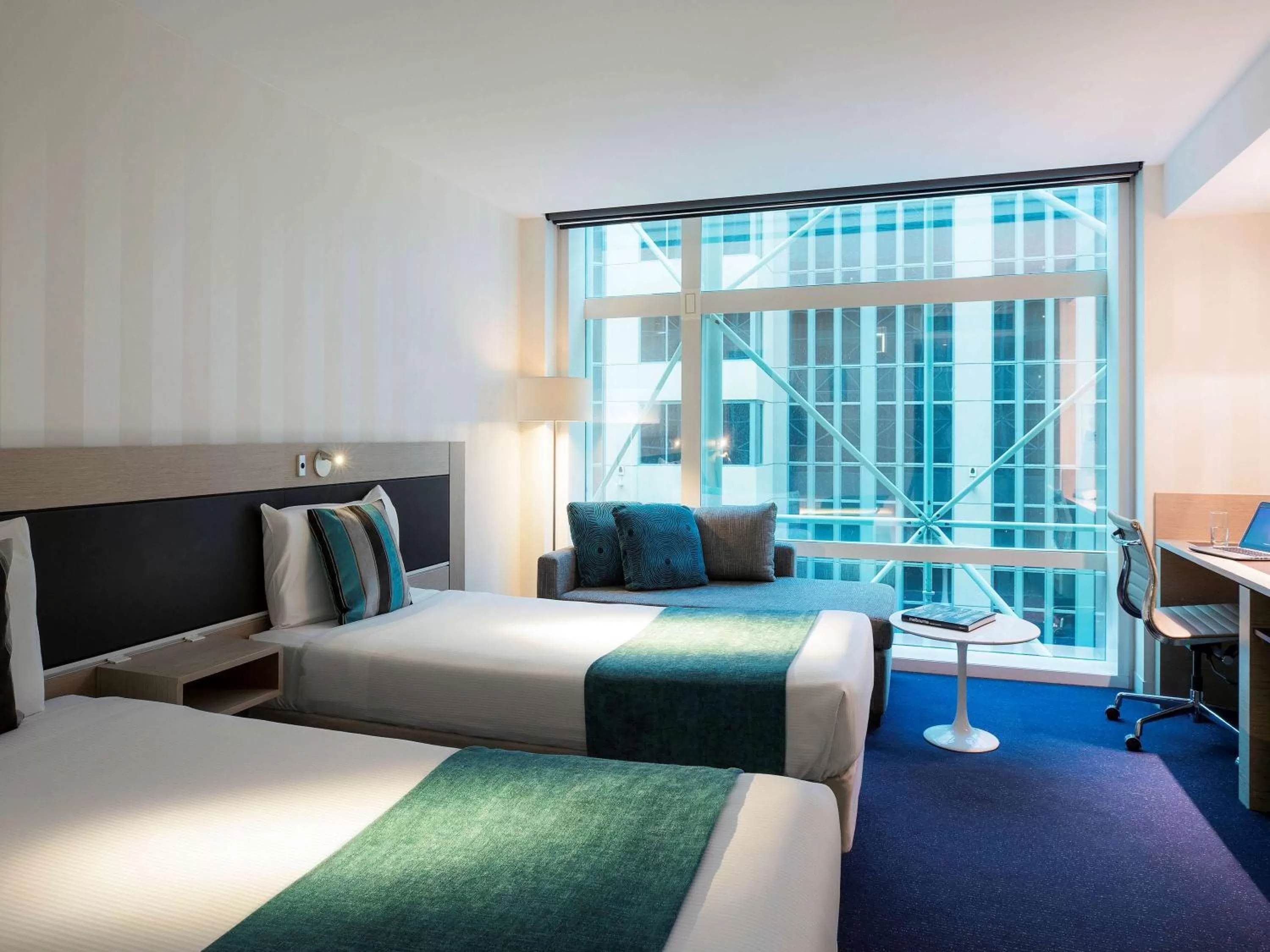 Photo of the whole room, Bed in Novotel Melbourne On Collins