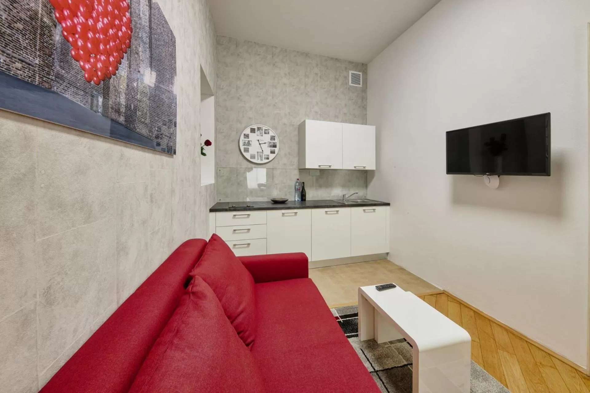 Living room in Aapartamentoos