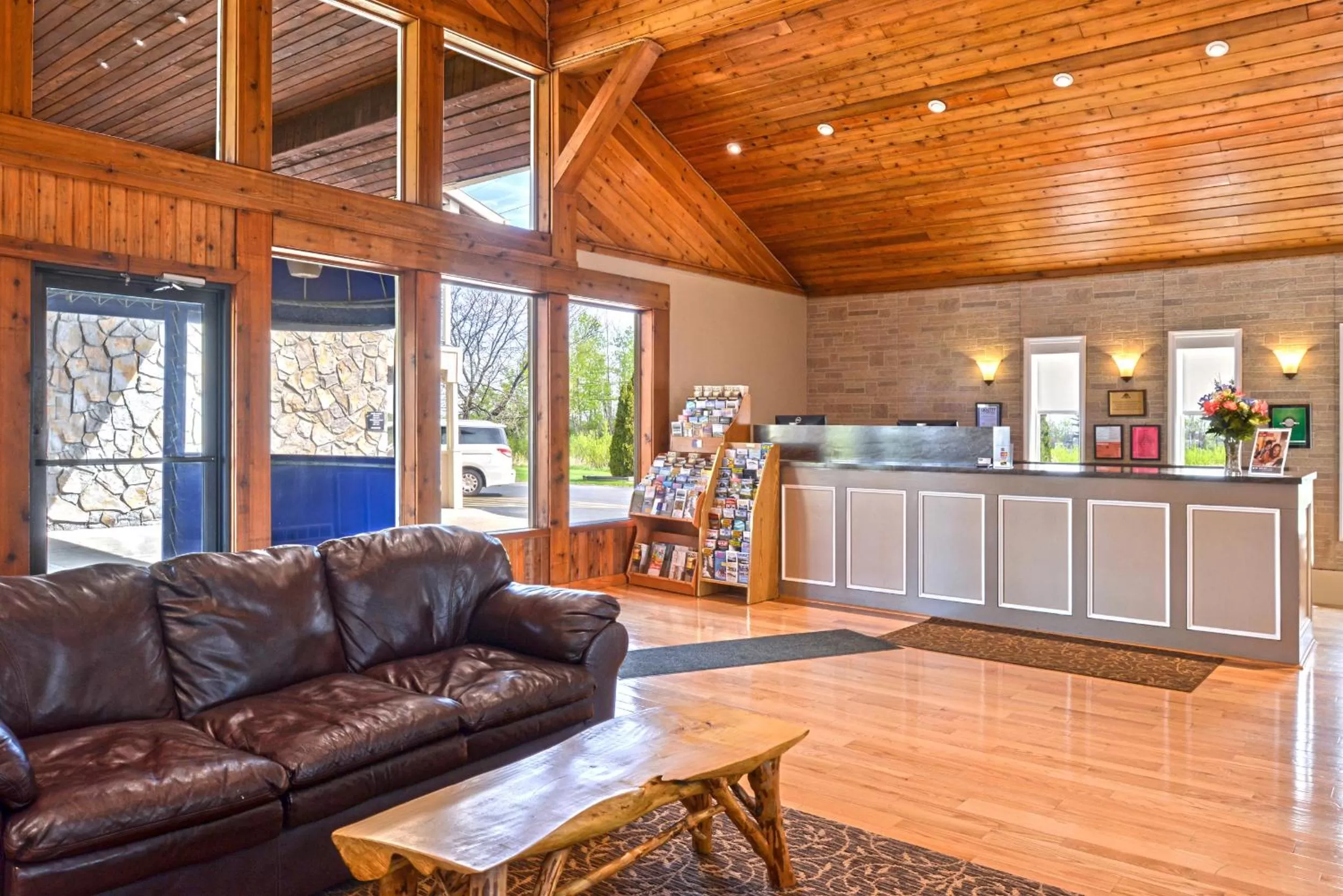 Lobby or reception in Americas Best Value Inn Plattsburgh