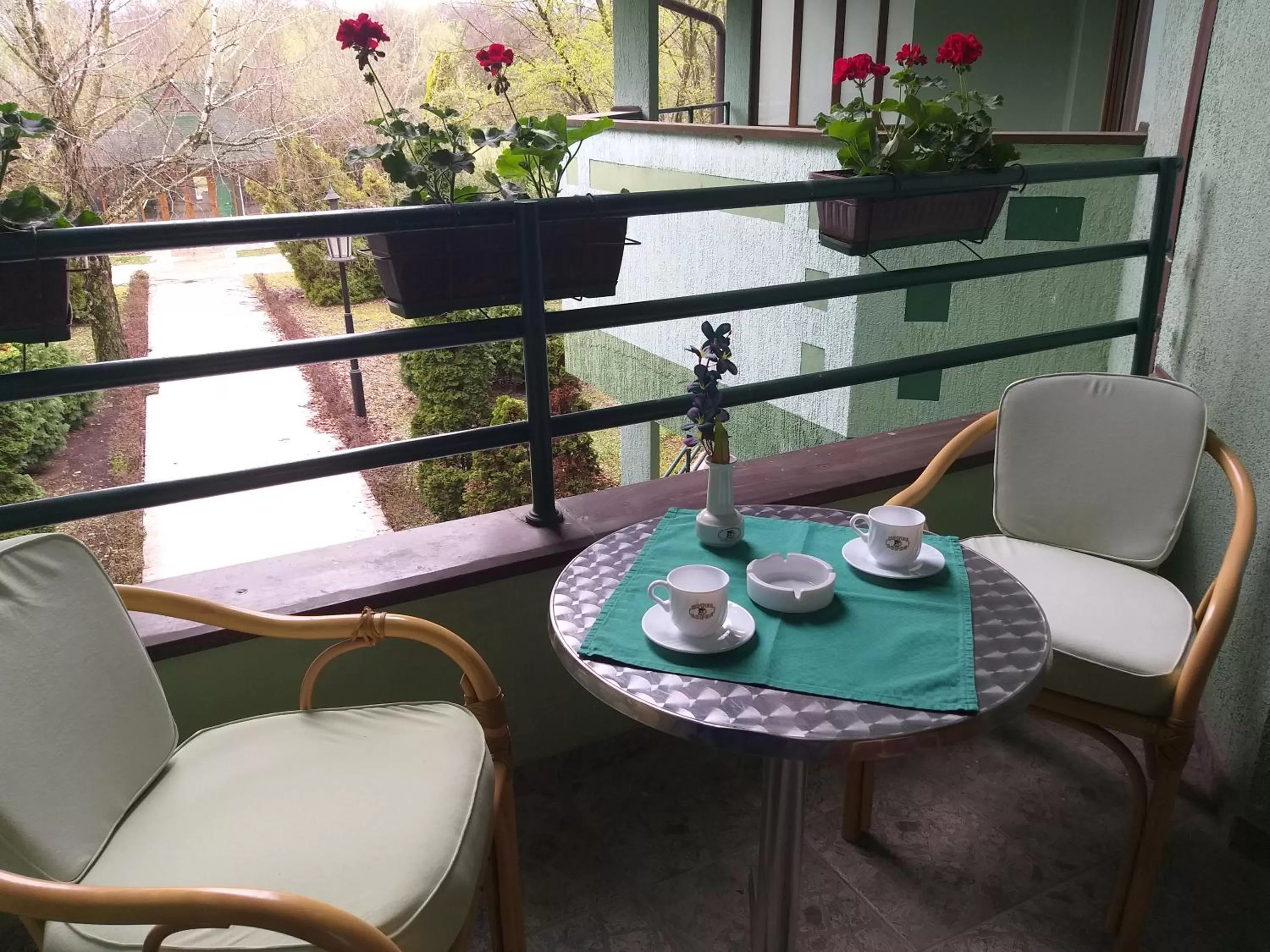 Balcony/Terrace in Garni Hotel Lupus