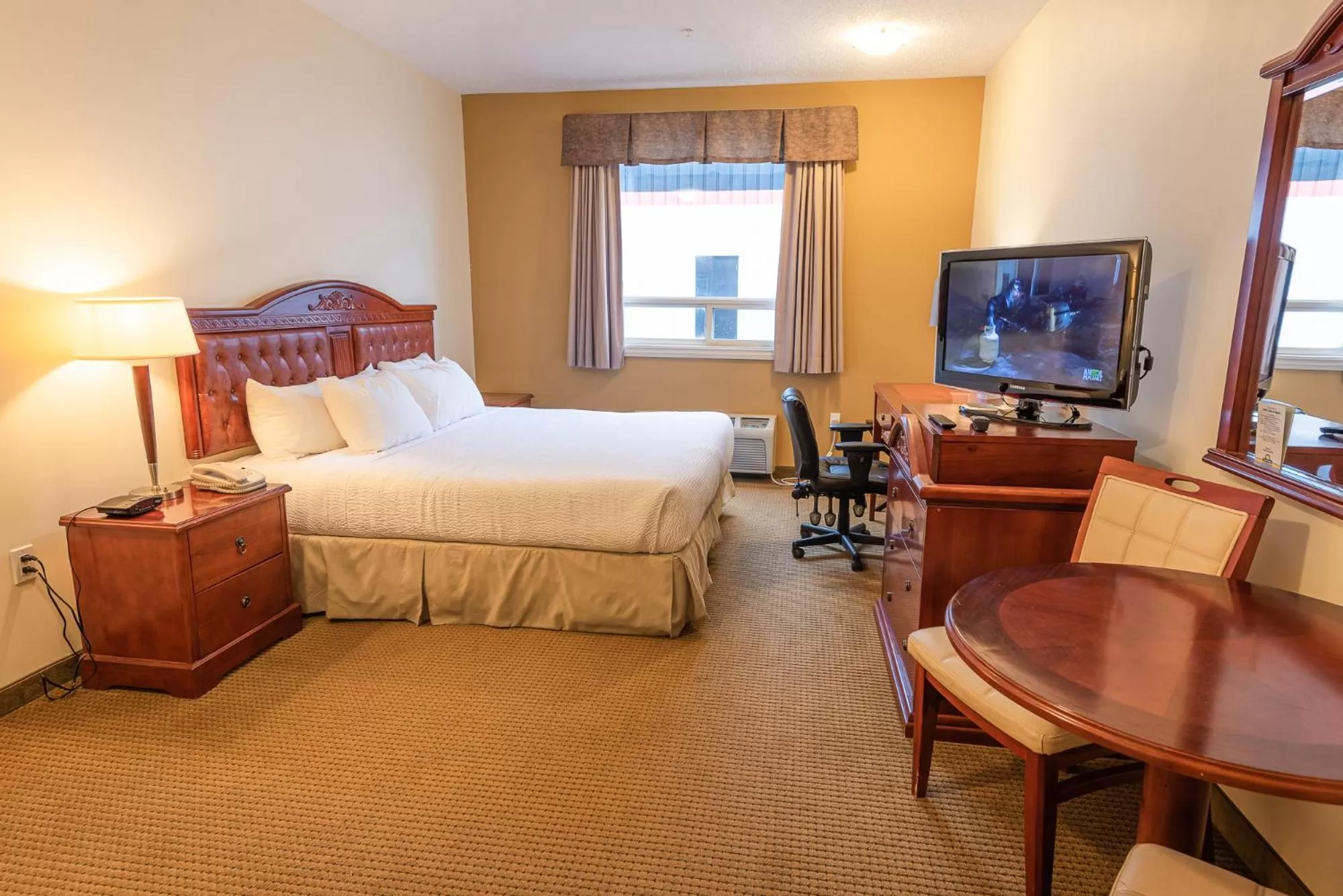 Bed in Days Inn by Wyndham Bonnyville