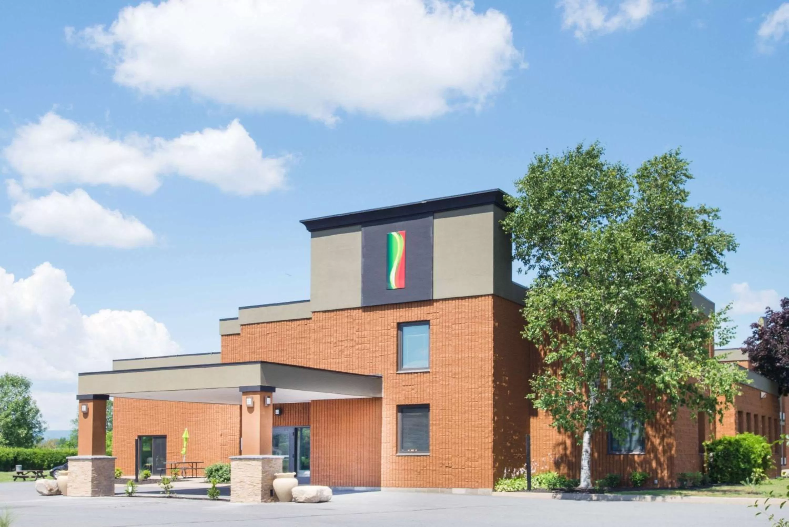 Property building in Super 8 by Wyndham Plattsburgh