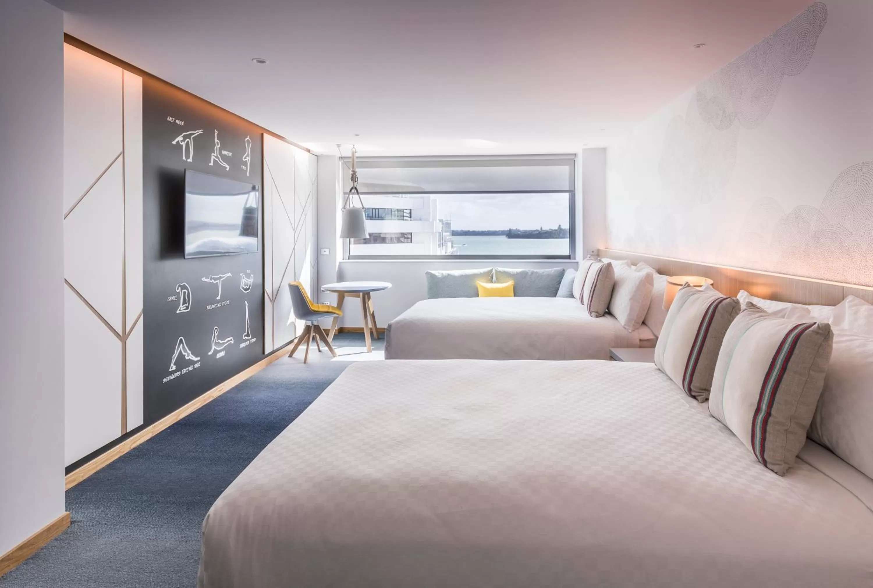 View (from property/room), Bed in M Social Auckland