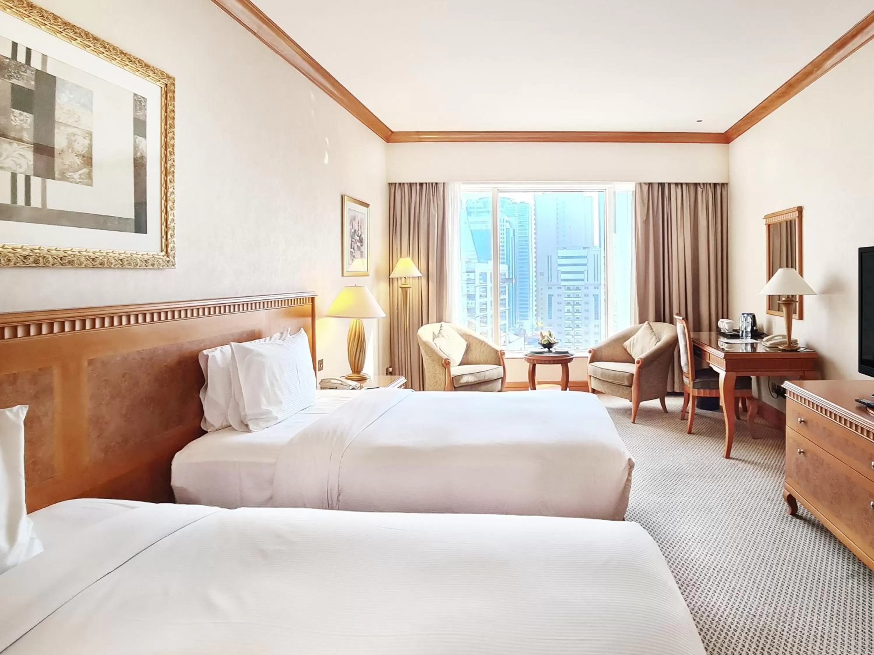 Bedroom, Bed in Corniche Hotel Sharjah