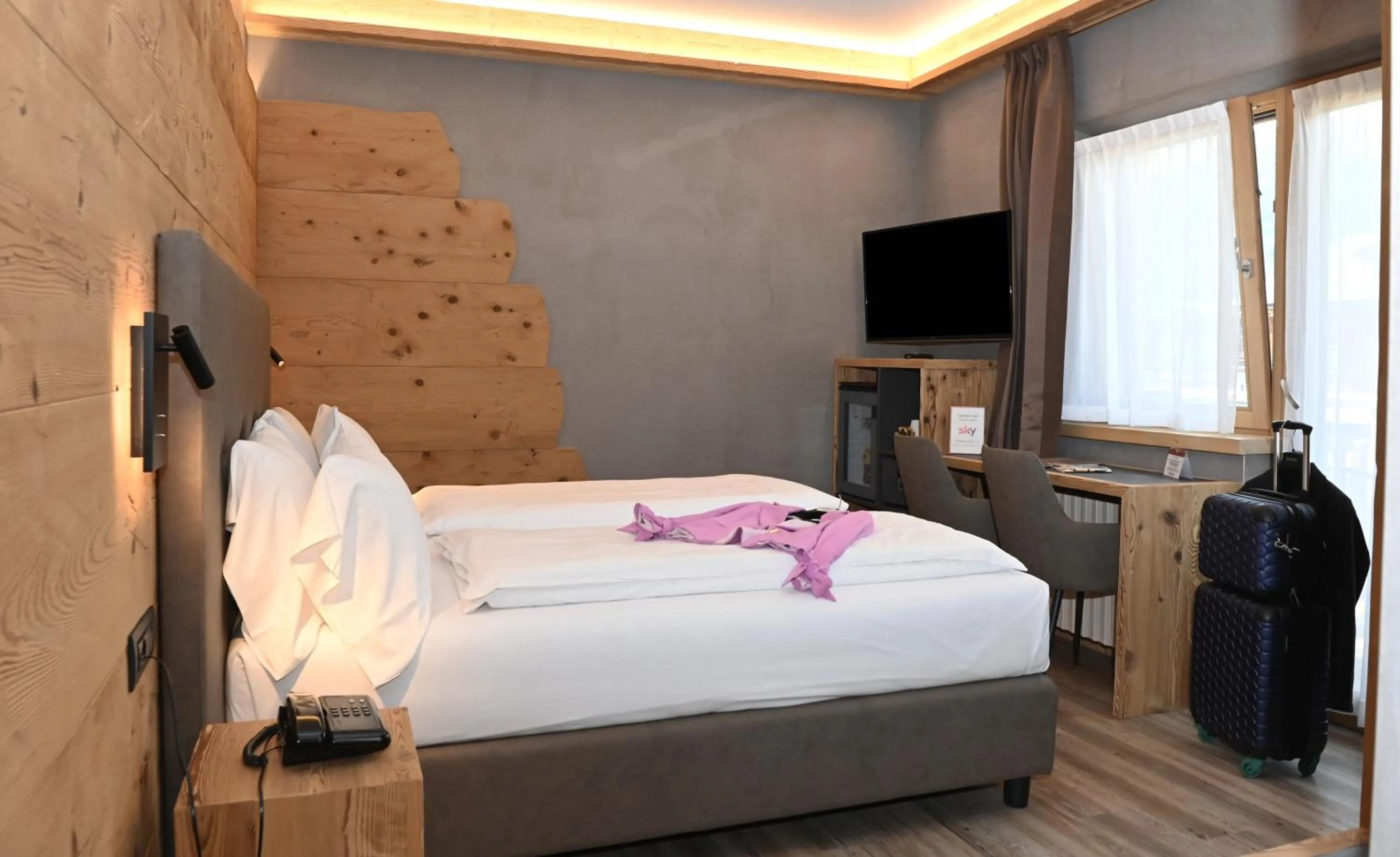 Bed in Francesin Active Hotel