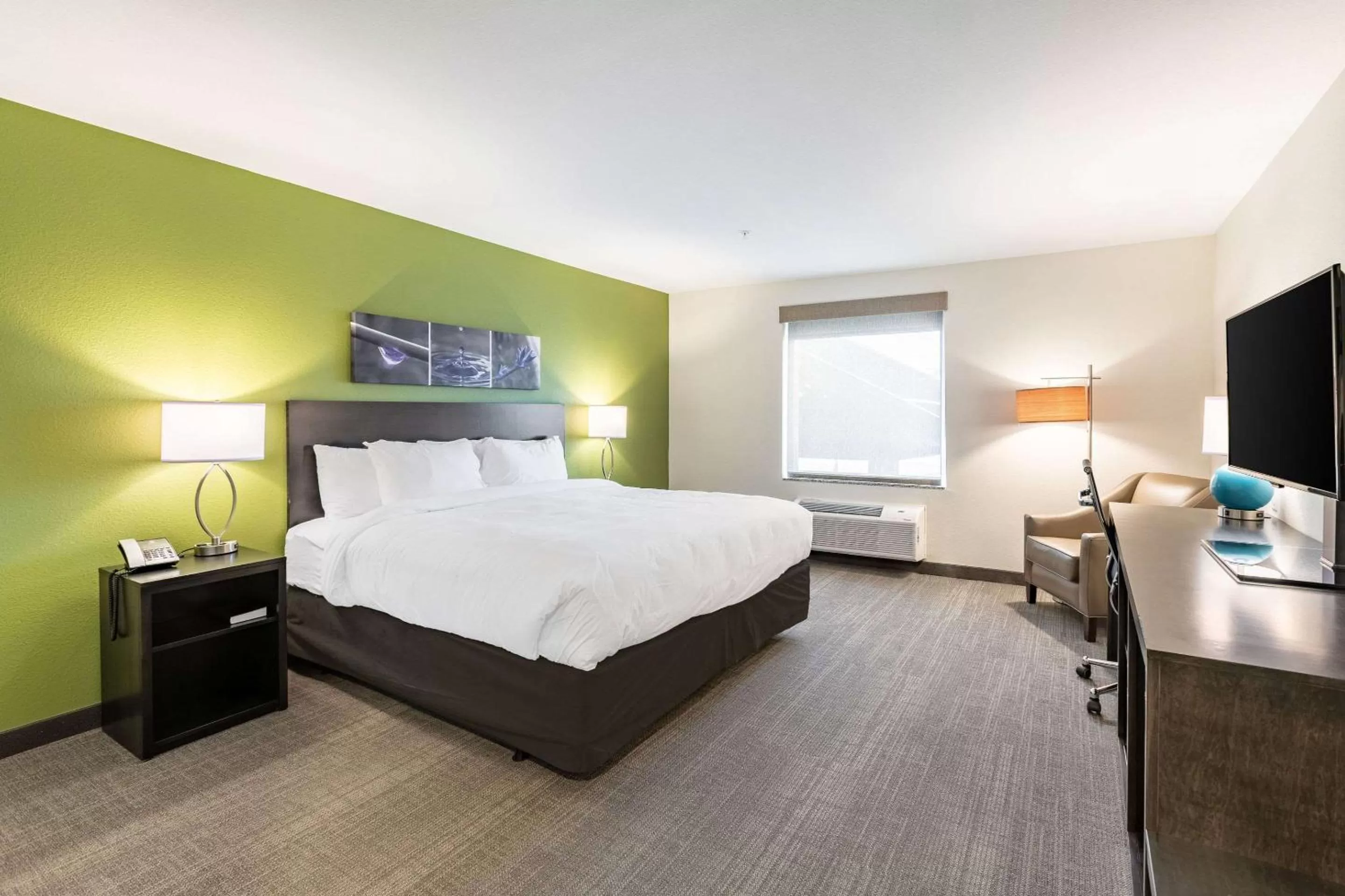 Photo of the whole room, Bed in Sleep Inn & Suites Mt Hope near Auction & Event Center