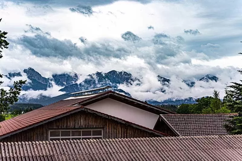 Natural landscape in Hotel Casa Maria