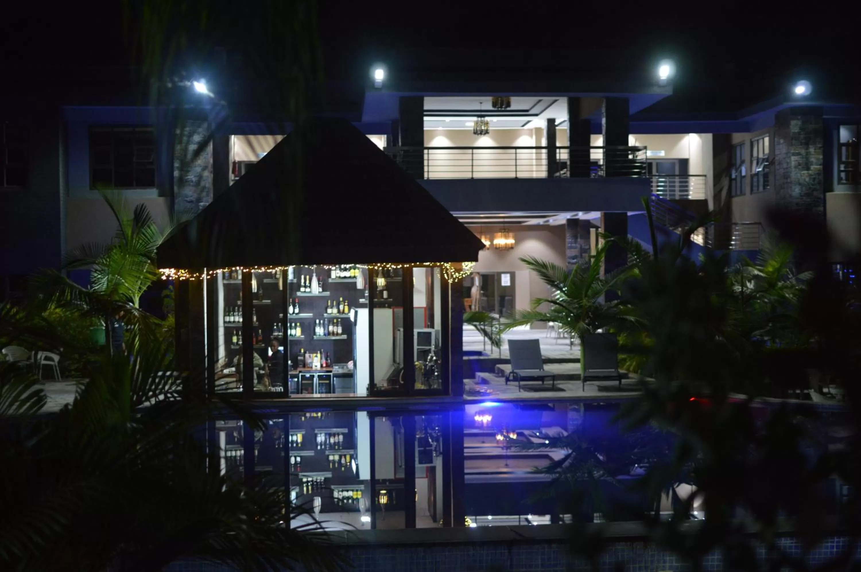 Lounge or bar in Palm Kalash Hotel