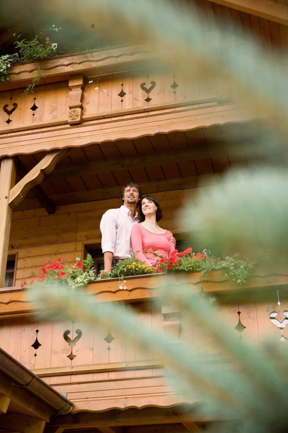 People in Landhaus Talblick- Boutique Hotel Bed and Breakfast