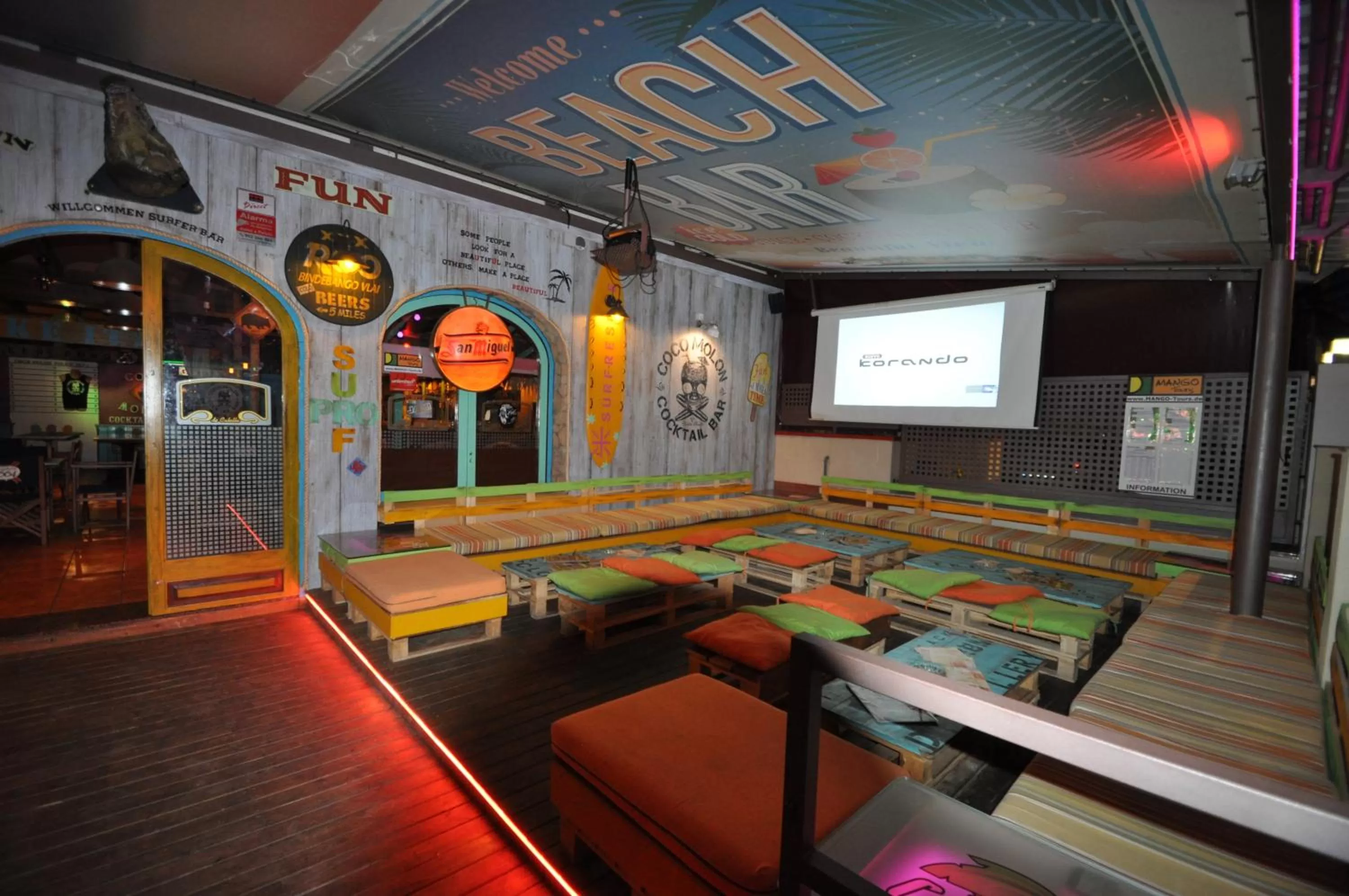 Area and facilities in Aparthotel Safari