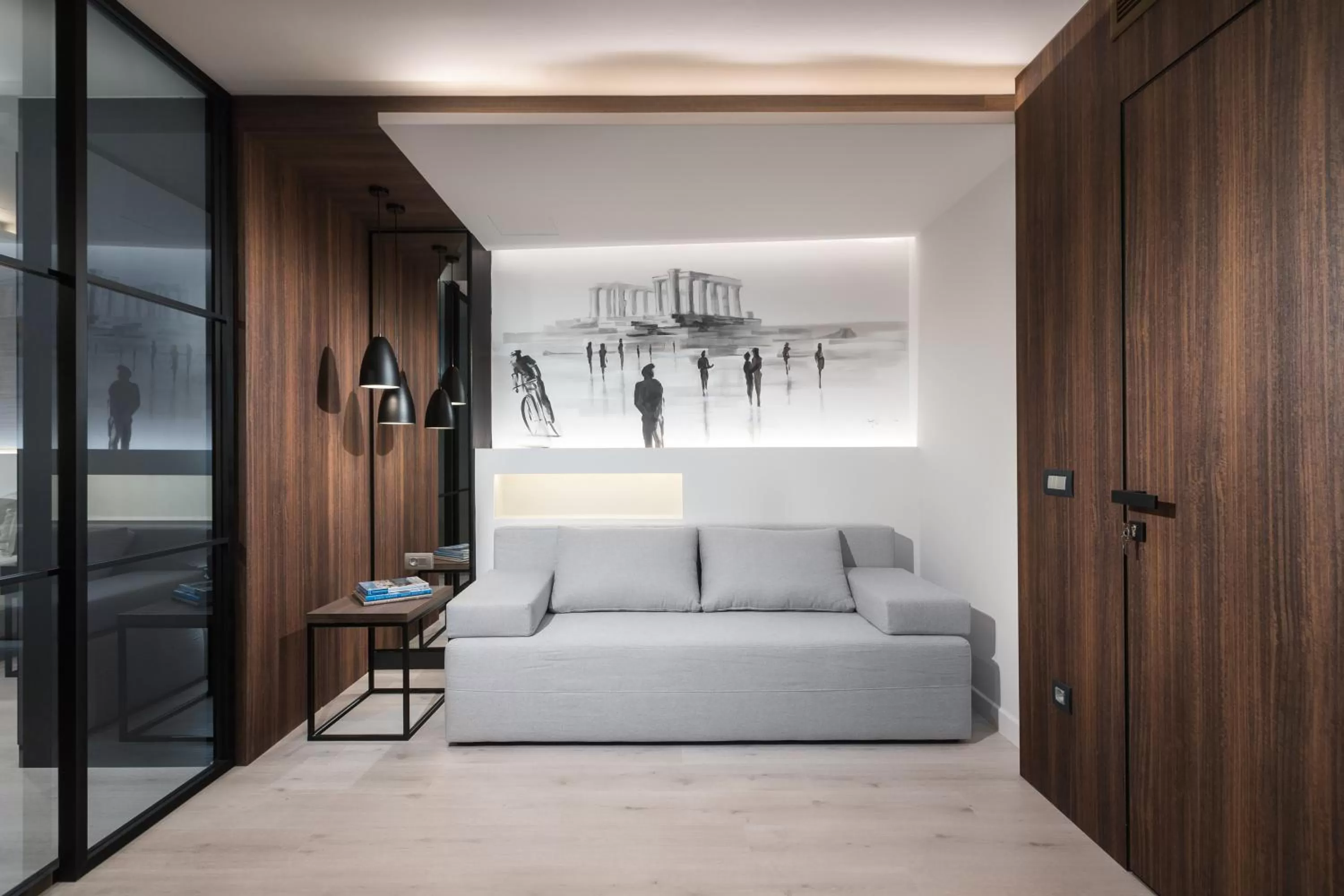 Living room, Bed in Ivis 4 Boutique Hotel