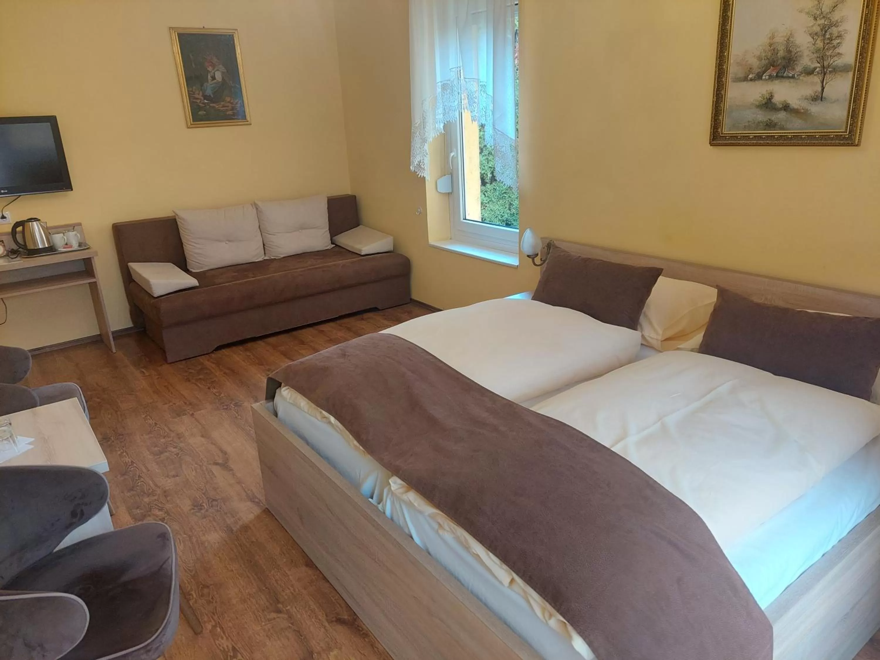 Bedroom, Bed in Hotel Panorama