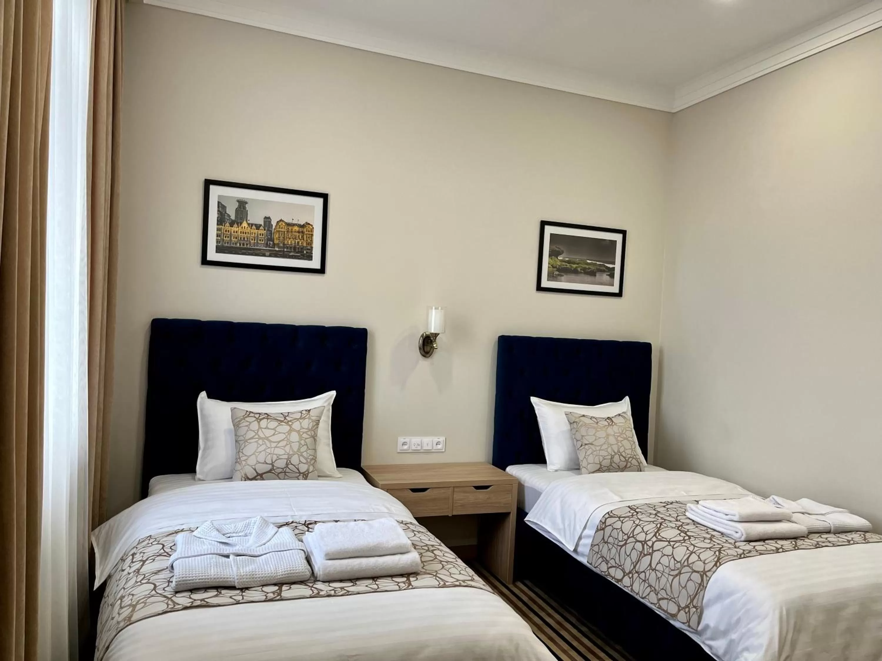 Bed in Bristol Hotel Tashkent