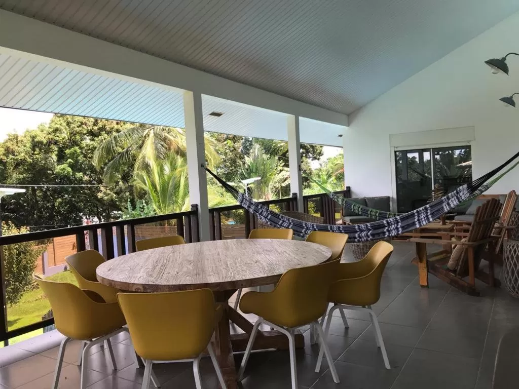 Balcony/Terrace in Shikoa Sobole - Le Morpho et l'Ara