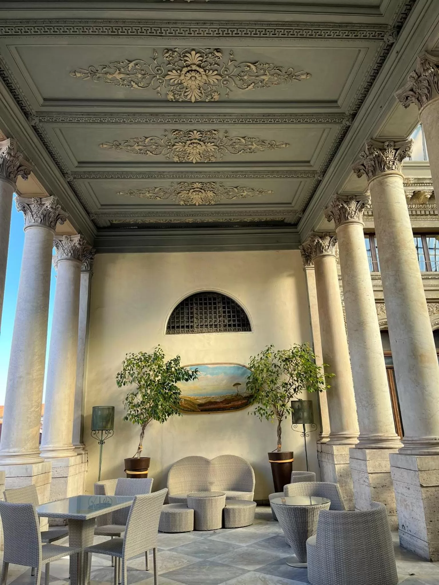 Balcony/Terrace in B&B Art Suite Santa Brigida