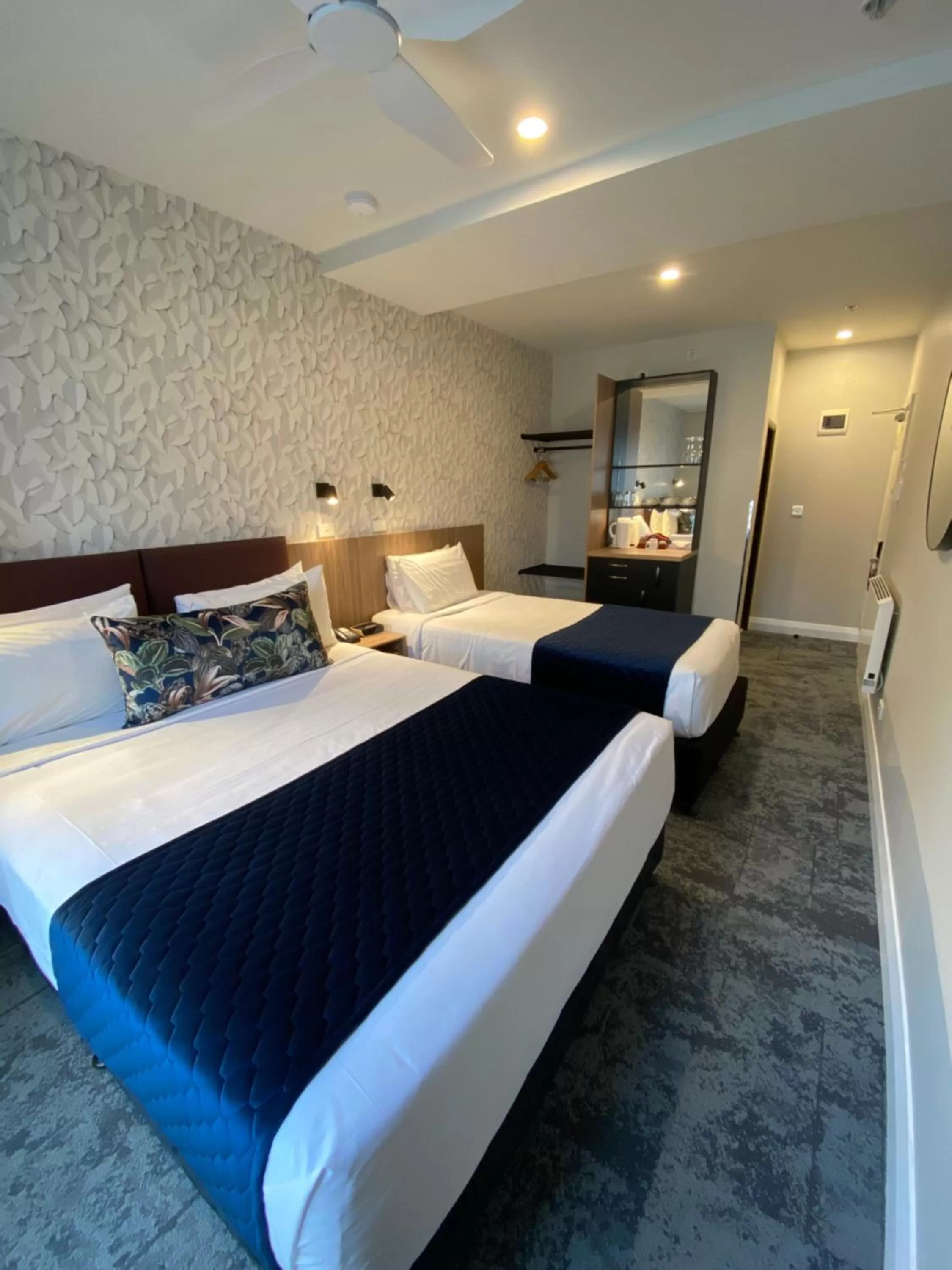 Bed in Trinity Hotel