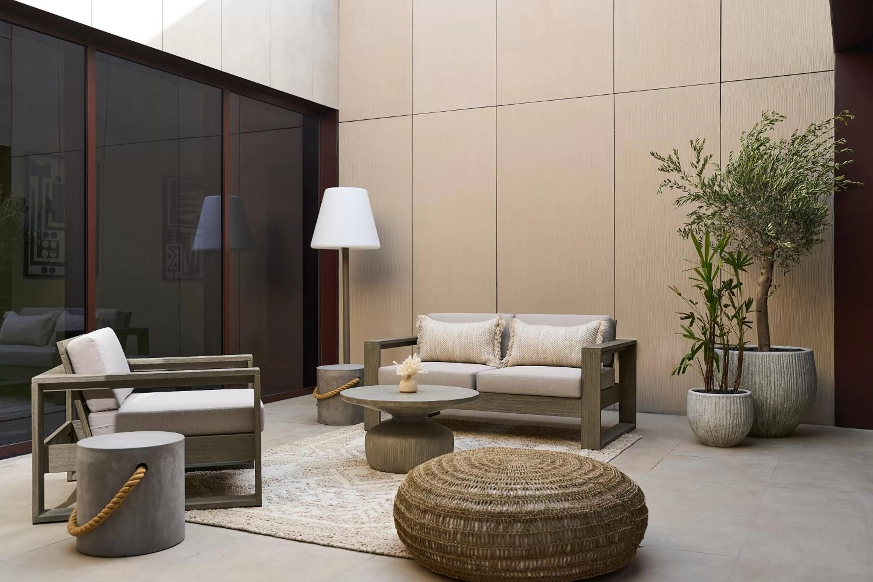 Seating area in ERTH Abu Dhabi Hotel