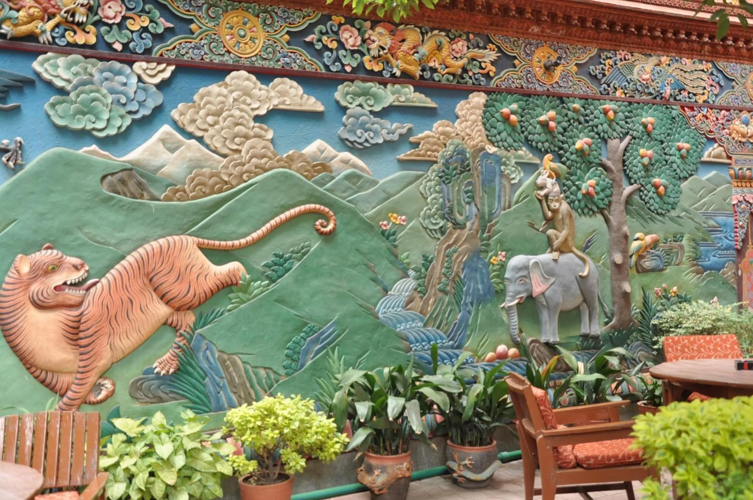 Garden in Tibet Guest House