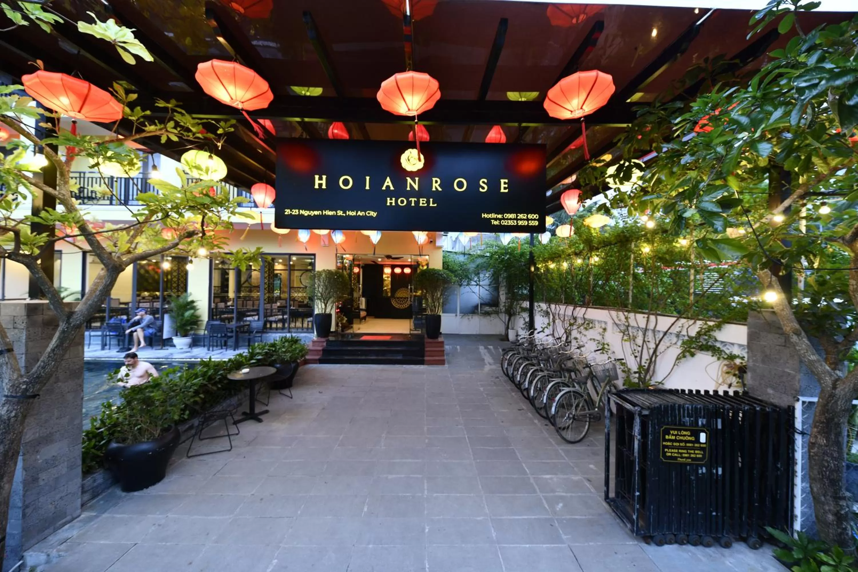 Property building in Hoi An Rose Garden Hotel