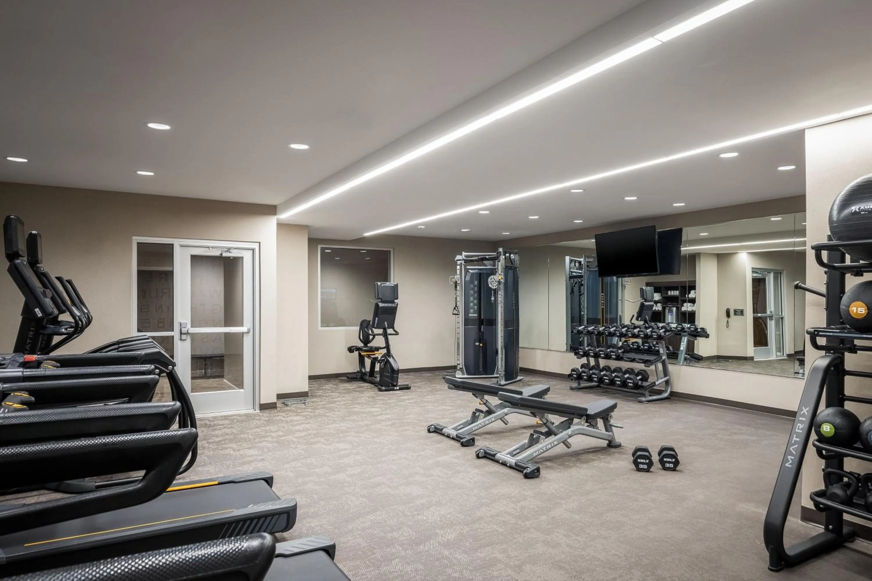 Fitness centre/facilities in Residence Inn by Marriott Denver Aurora