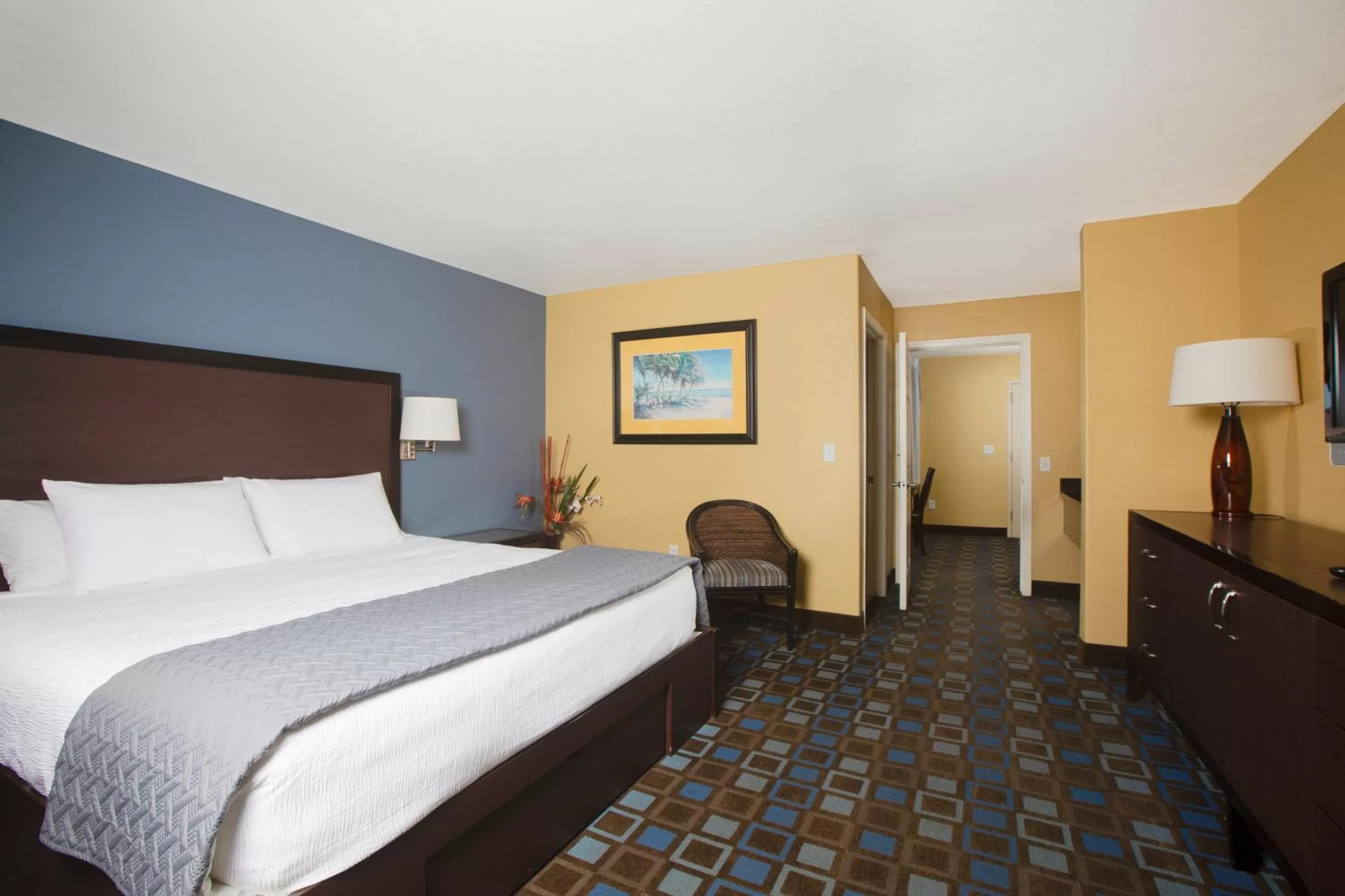Bedroom, Bed in The Nautical Beachfront Resort