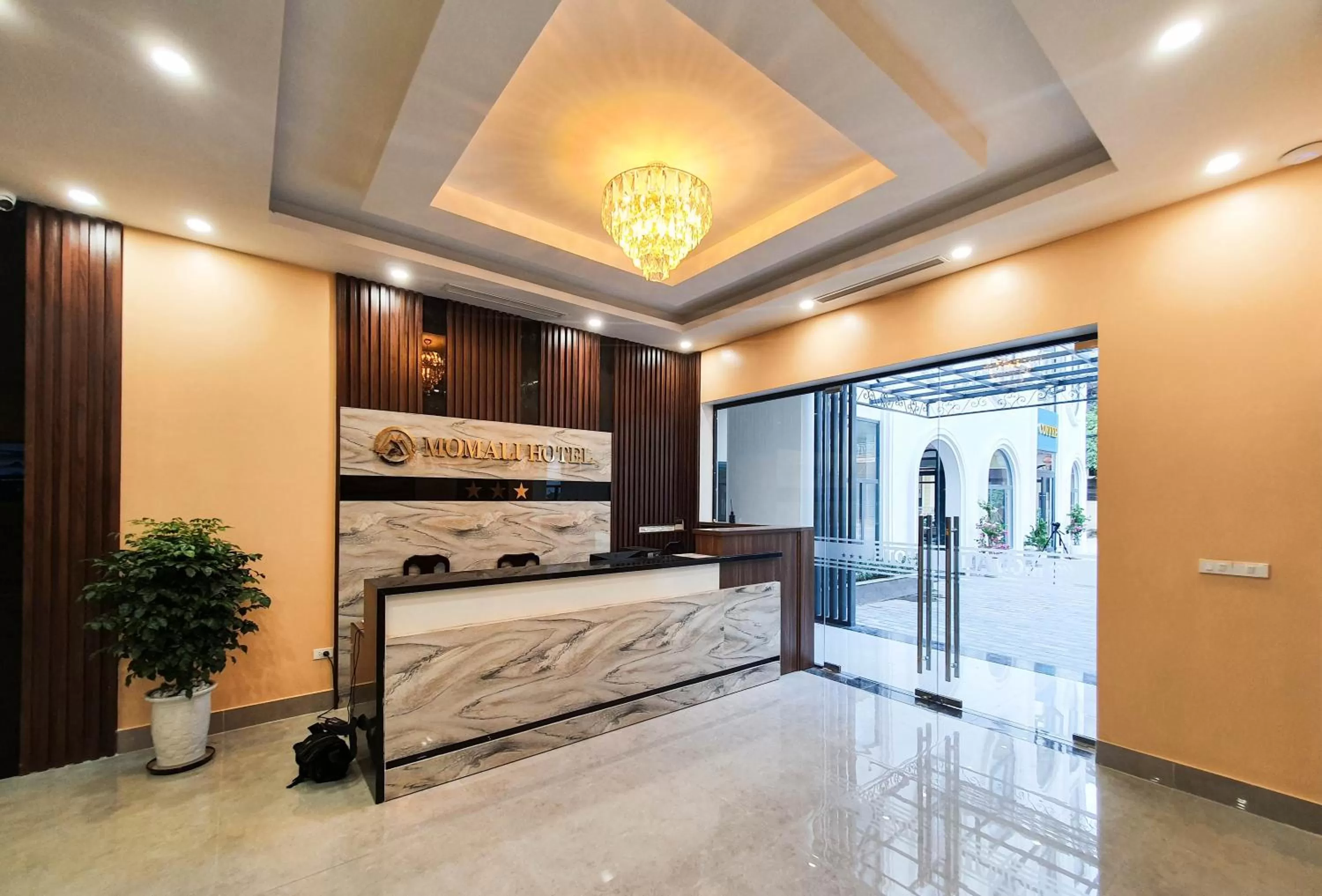 Lobby or reception in MOMALI Hotel Ninh Binh