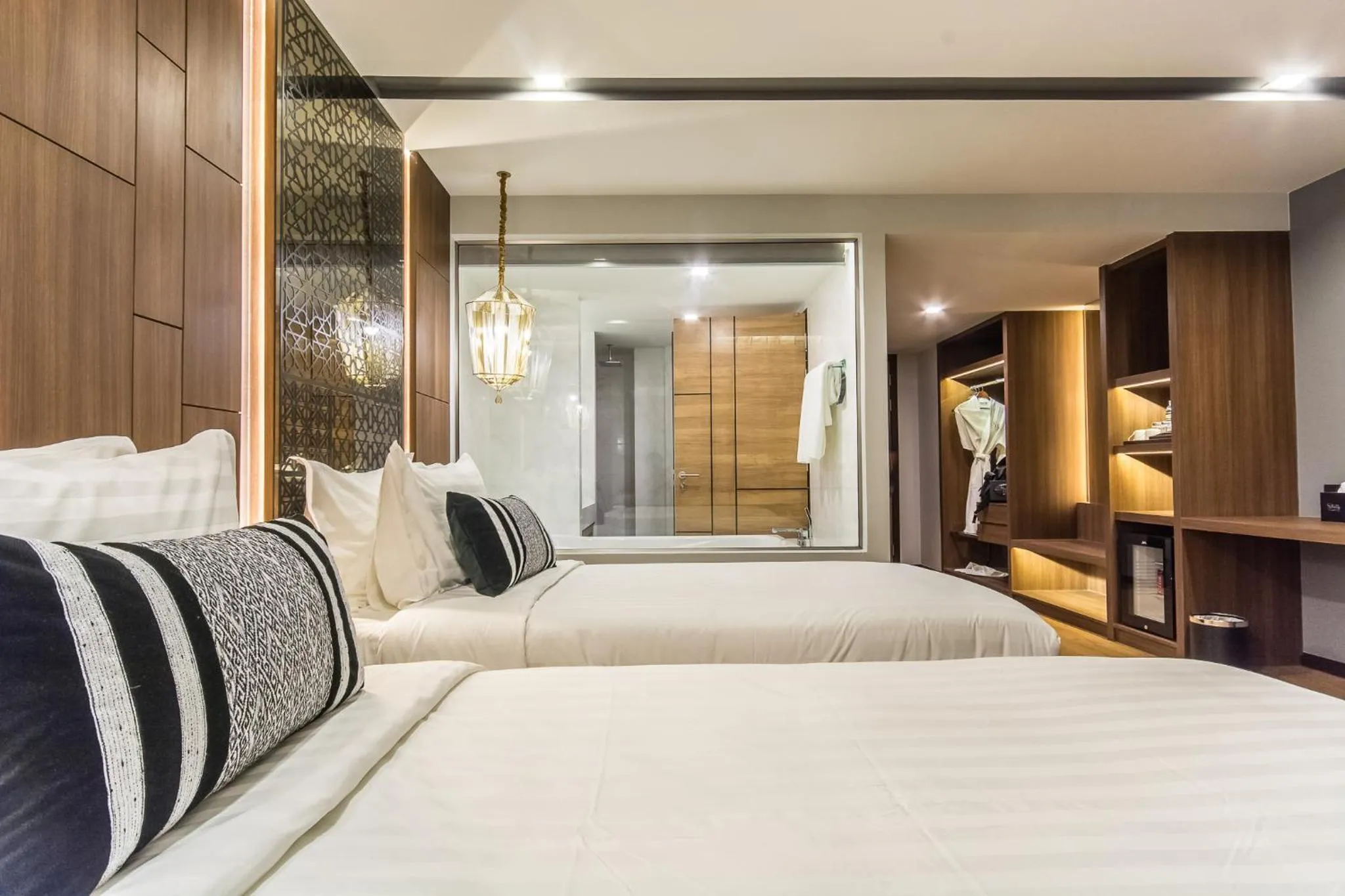 Decorative detail, Bed in Stay with Nimman Chiang Mai