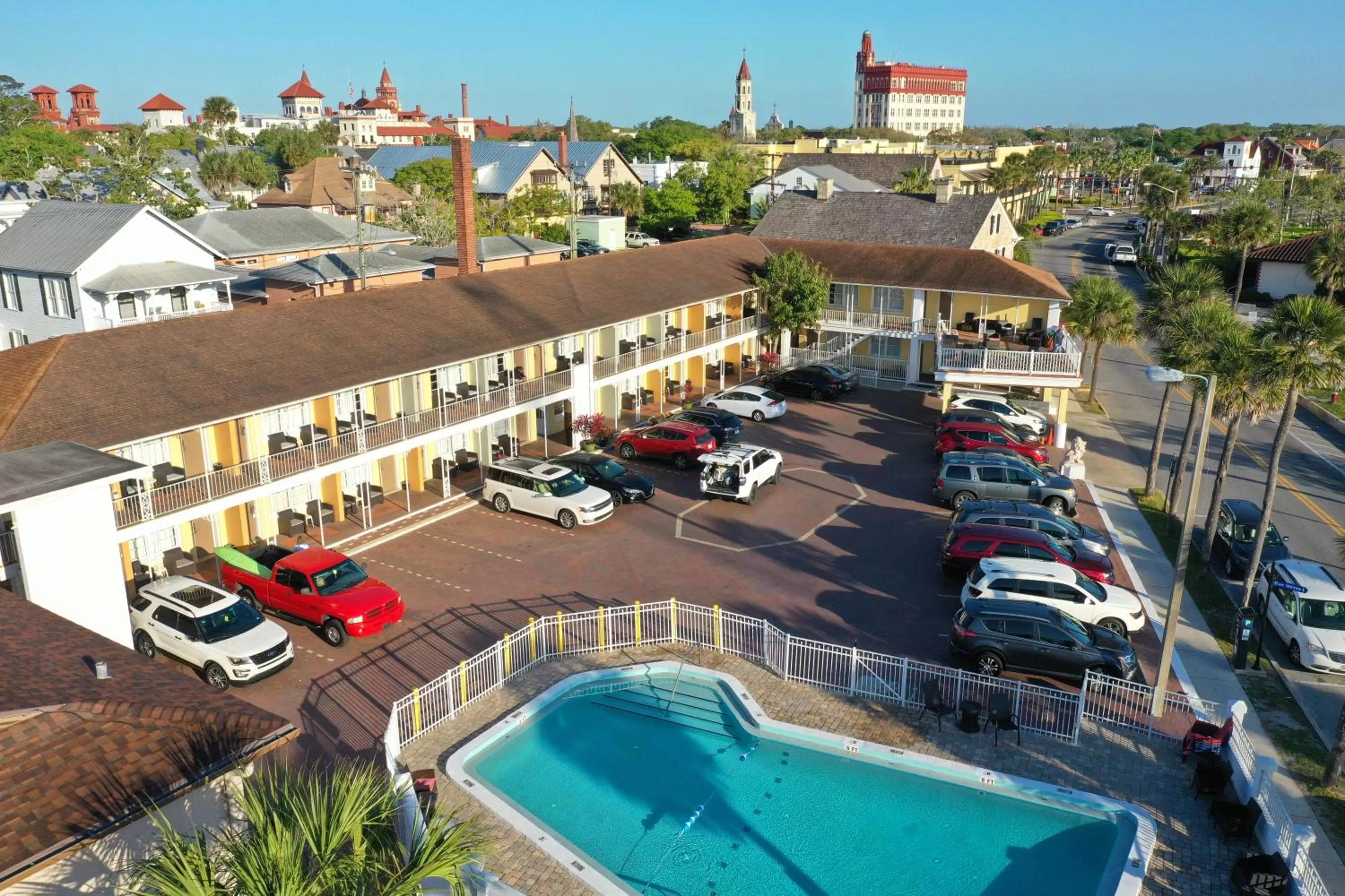 Historic Waterfront Marion Motor Lodge in downtown St Augustine