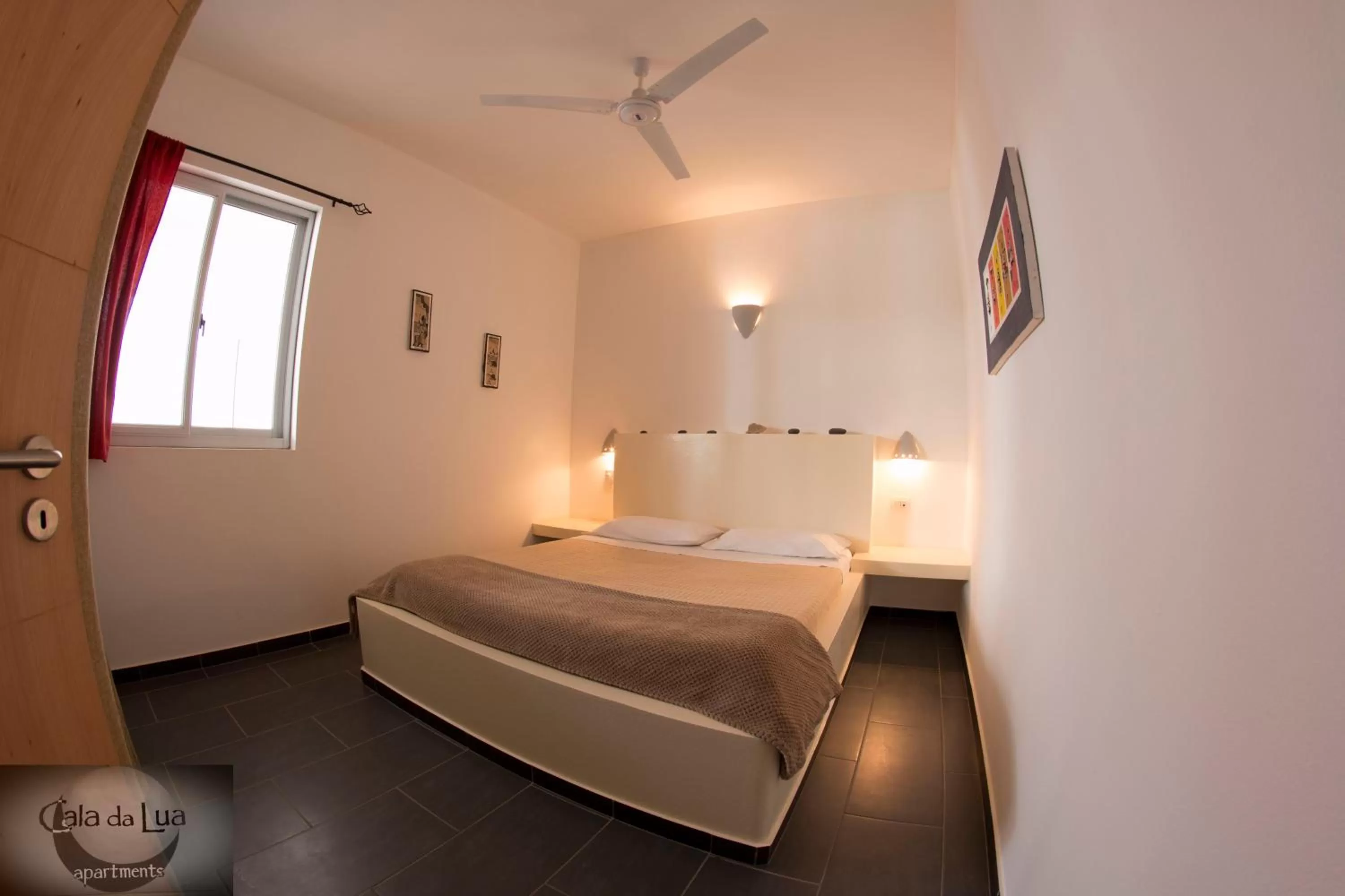 Bed in Cala da Lua apartments