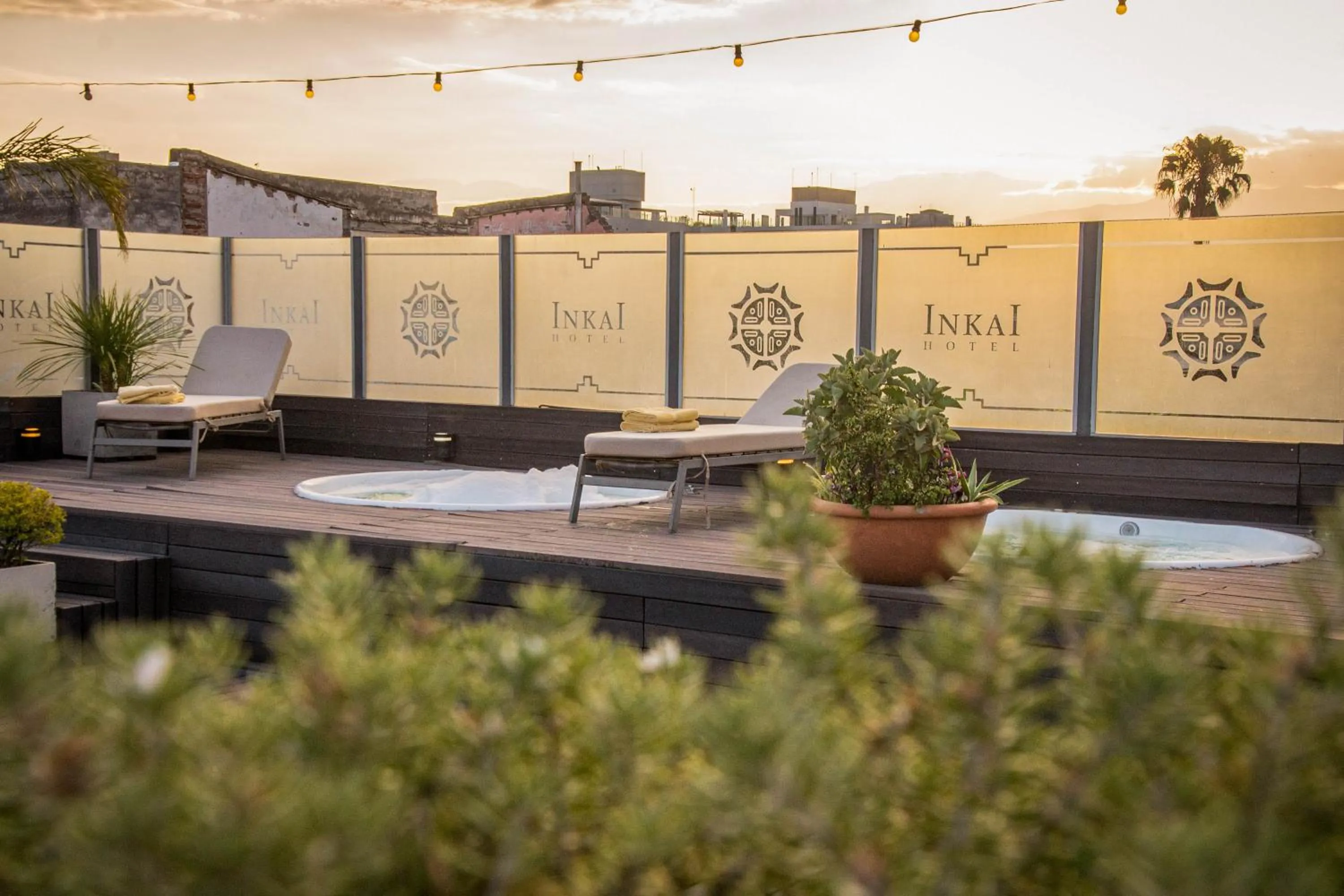 Garden in Hotel Inkai