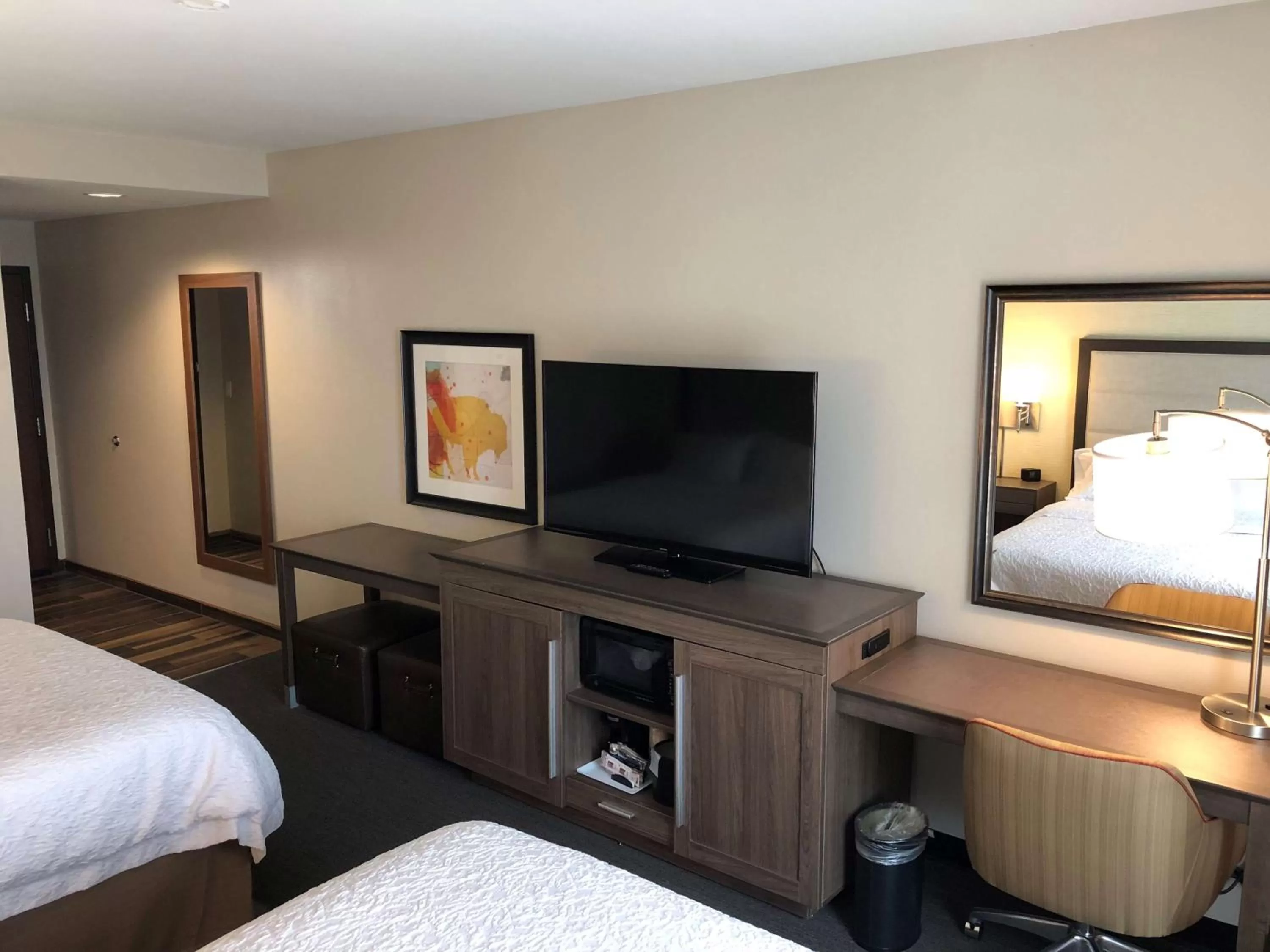 Bedroom, Bed in Hampton Inn & Suites Ponca City