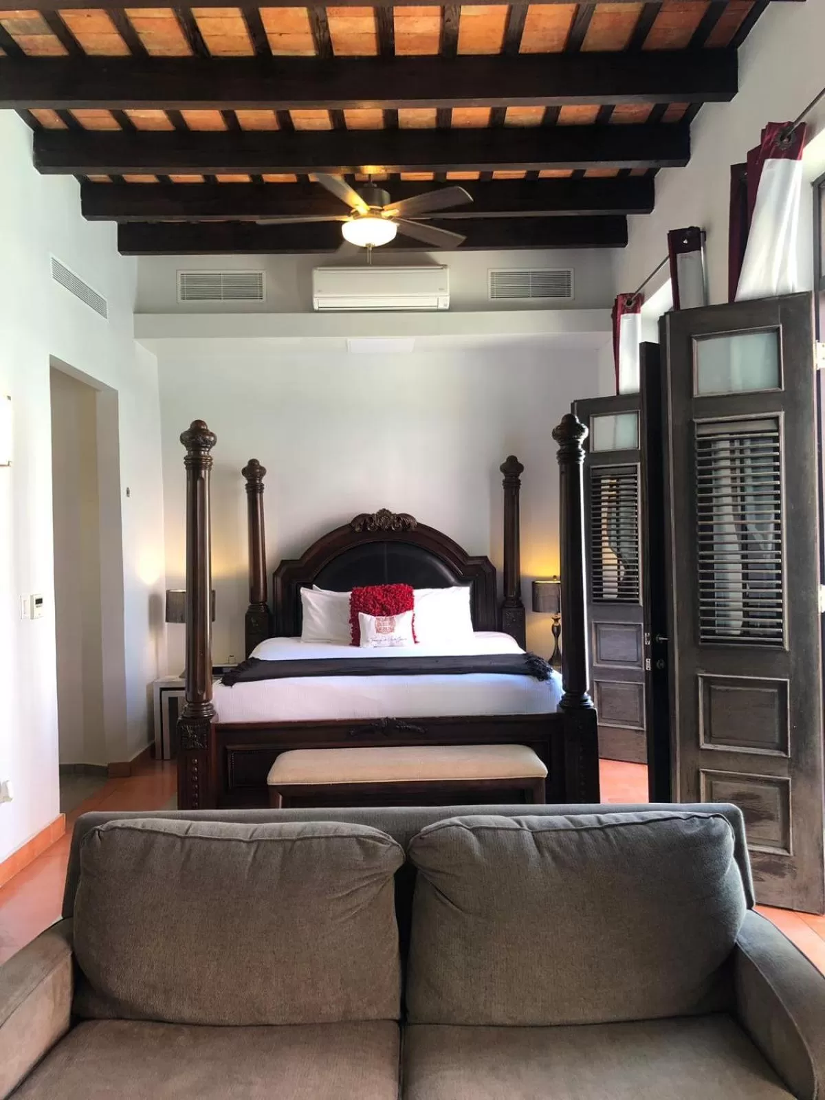 Bed in La Terraza de San Juan