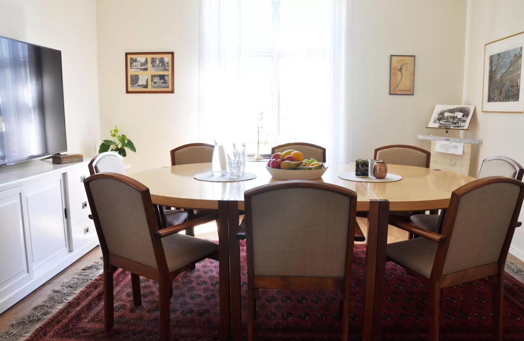 Meeting/conference room, Dining Area in Sköna Rum Fryksta