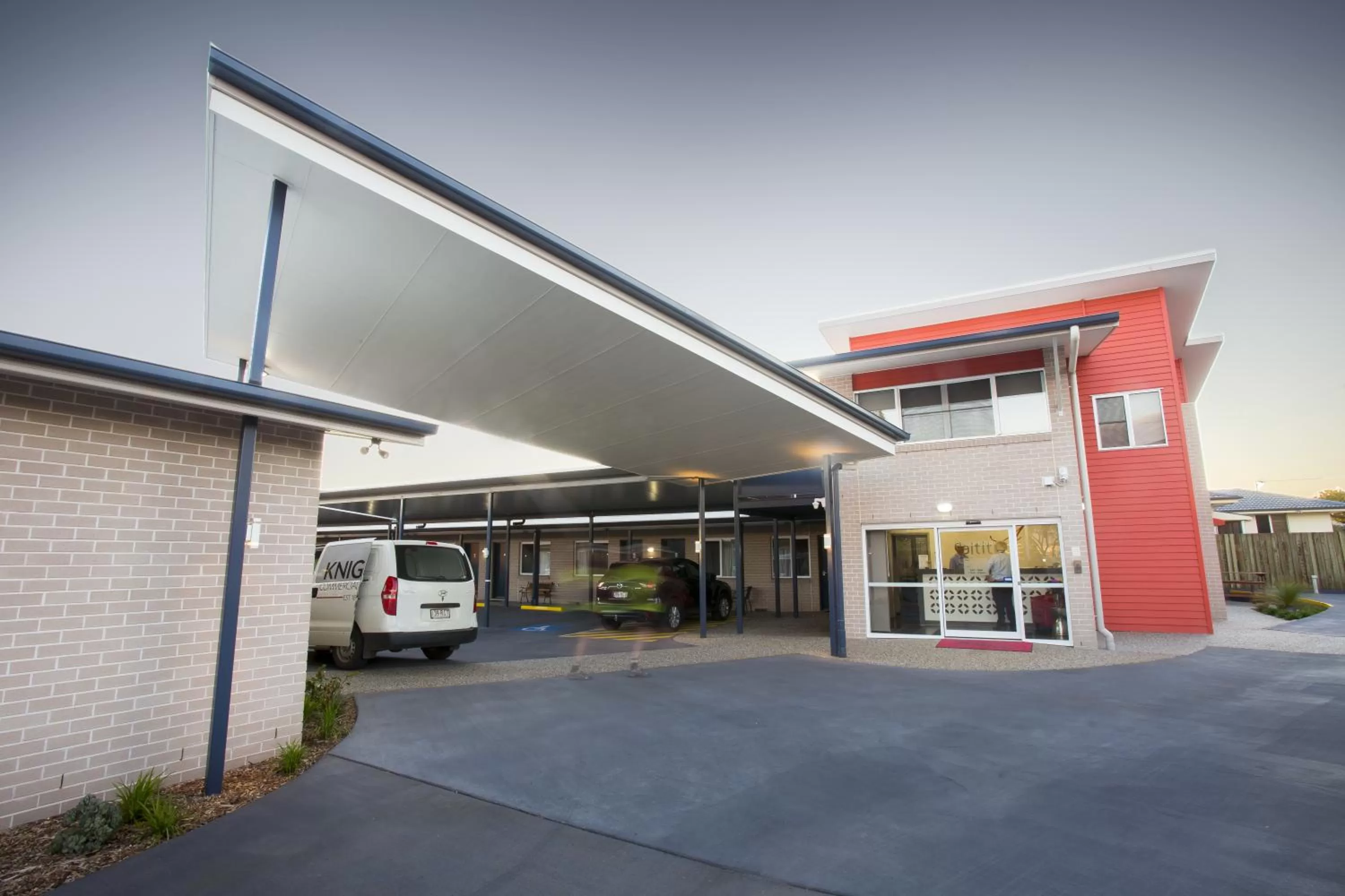 Facade/entrance in Altitude Motel Apartments