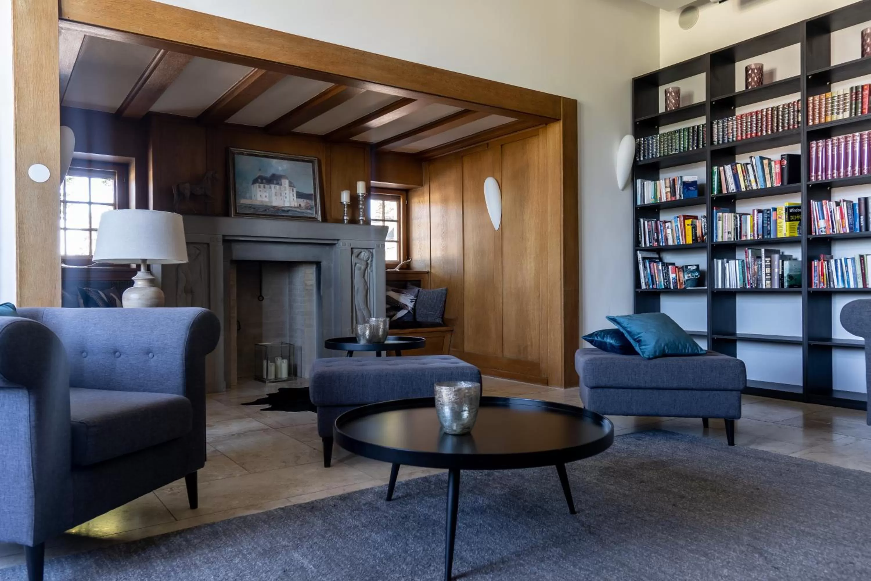 Library, Seating Area in Bodensee-Hotel Sonnenhof