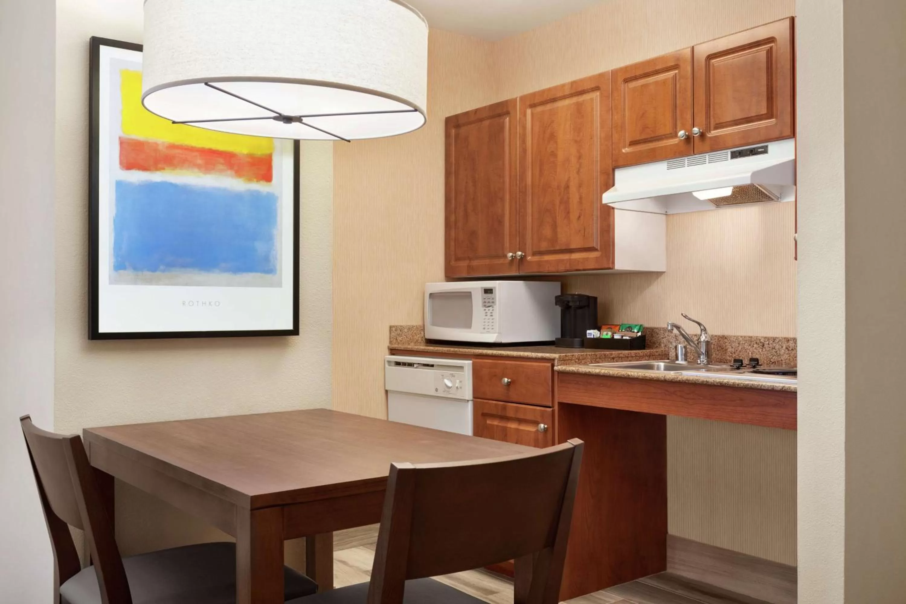 Kitchen or kitchenette in Homewood Suites by Hilton - Oakland Waterfront