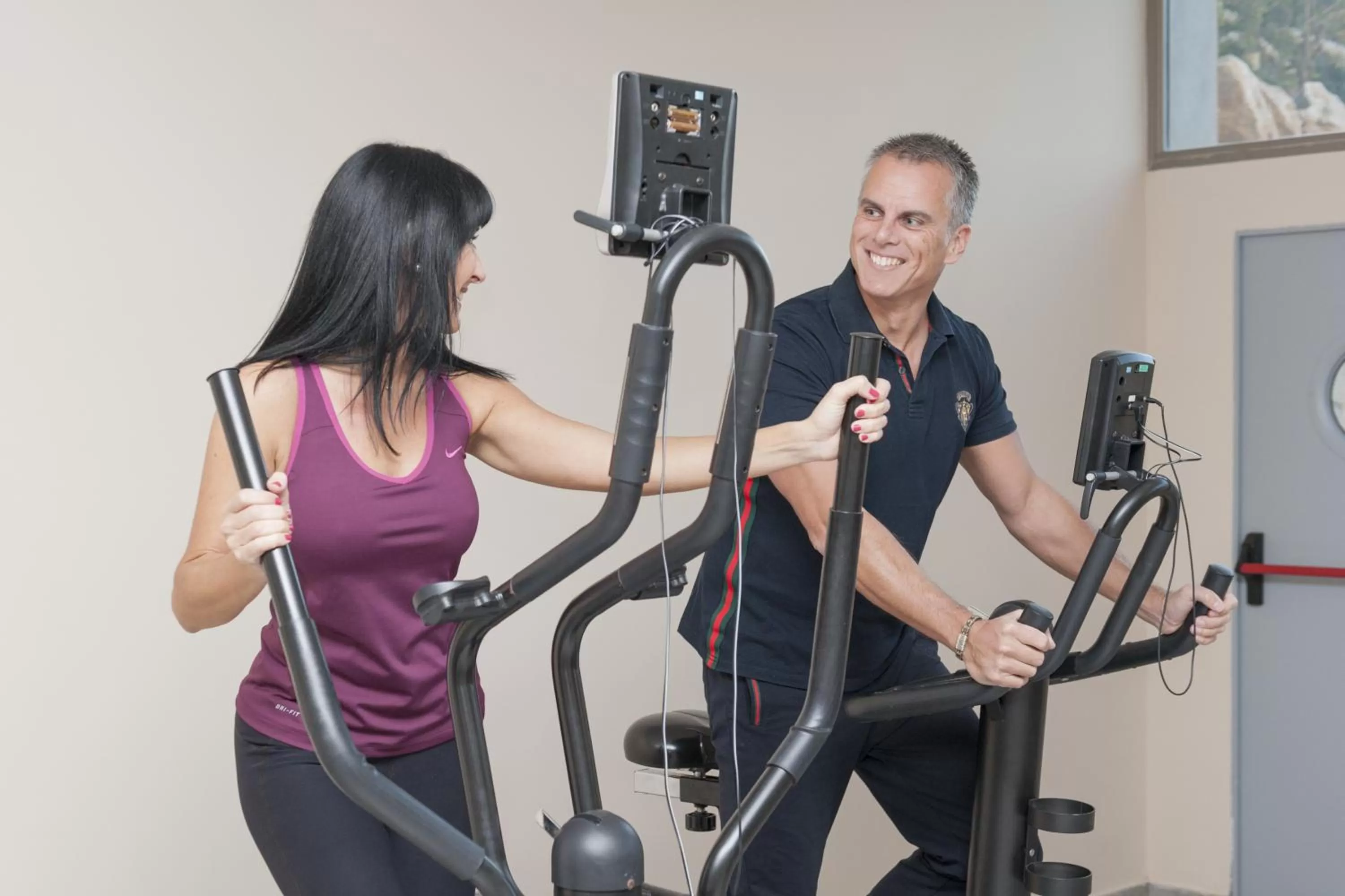 Fitness centre/facilities in Hotel Mediterraneo