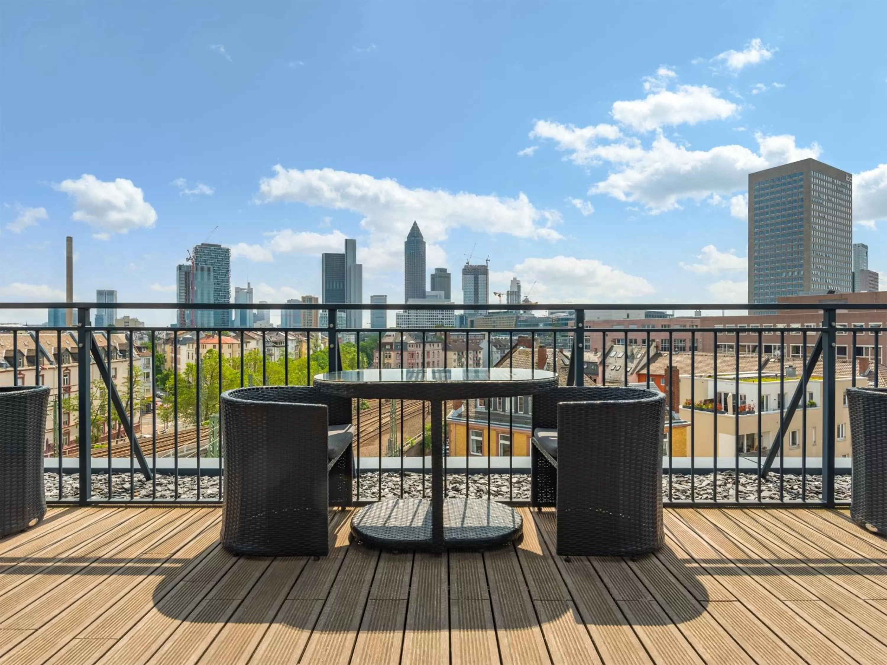 Balcony/Terrace in Numa Frankfurt Oben