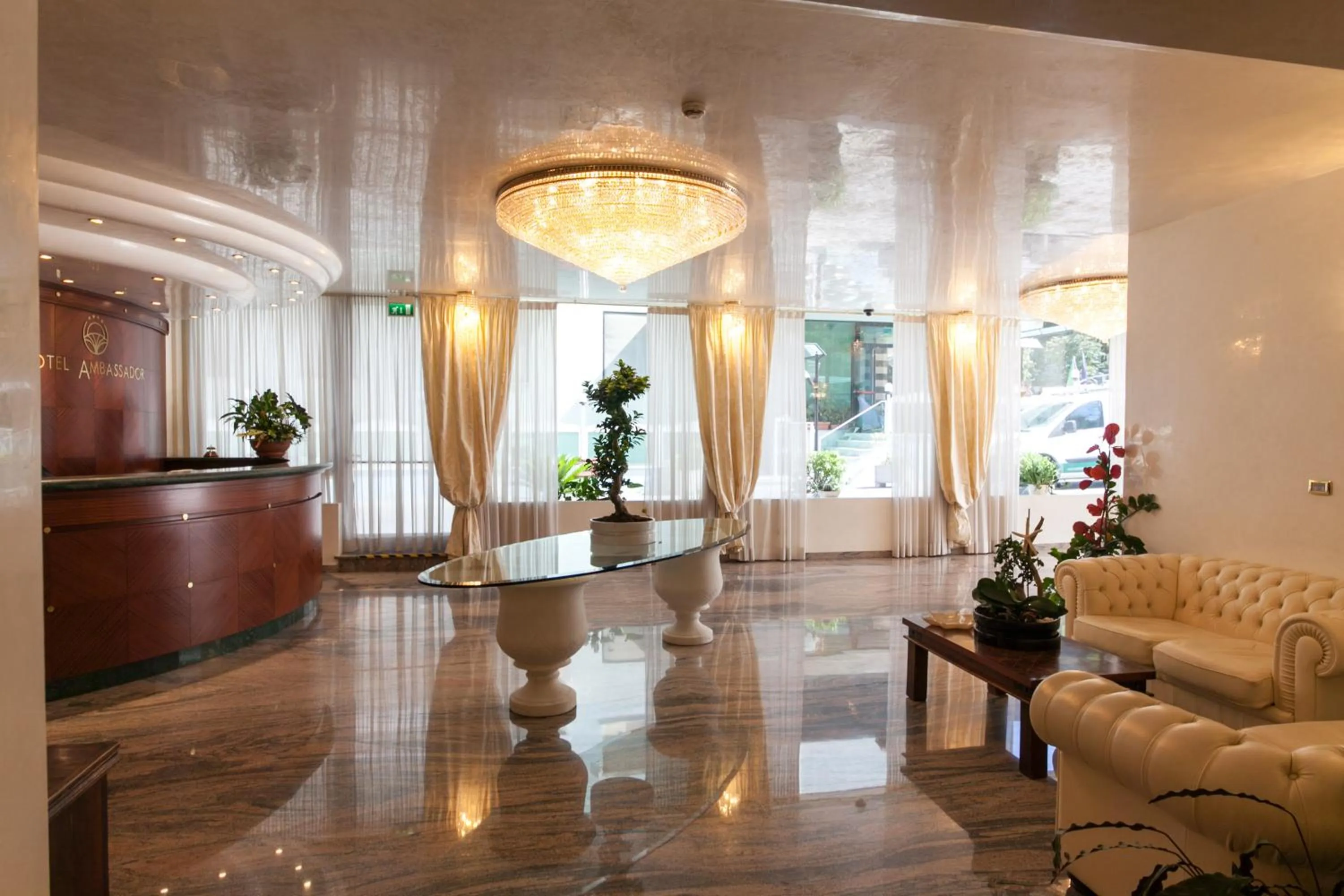 Lobby or reception in Hotel Ambassador