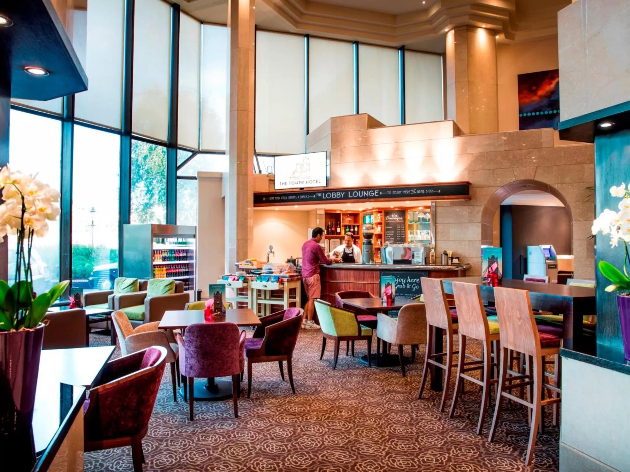 Lounge or bar in The Tower Hotel, by Thistle