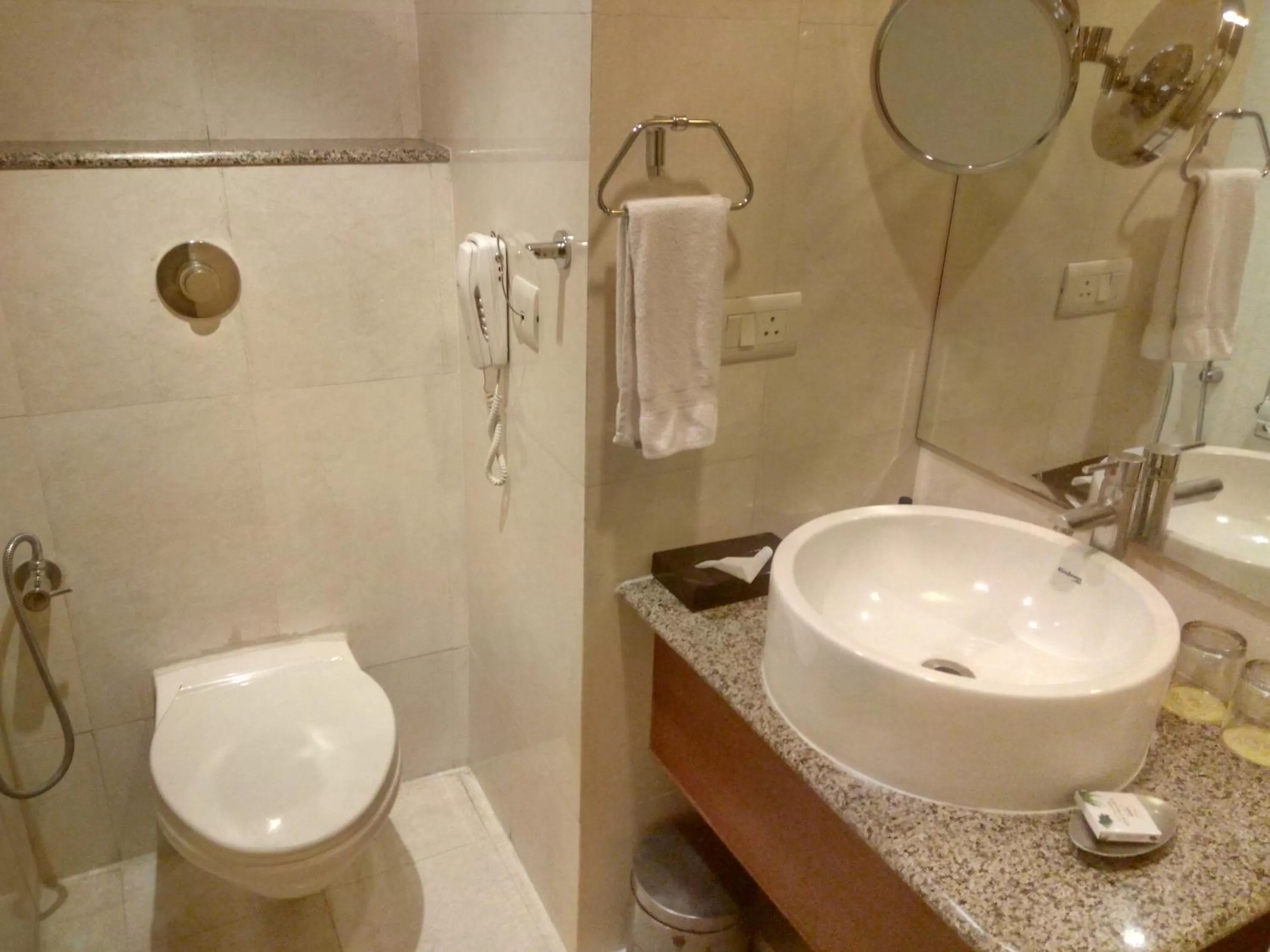 Bathroom in Hampshire Plaza